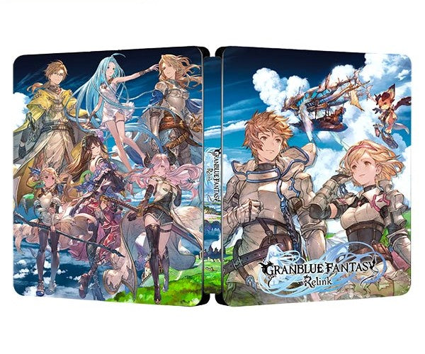 Granblue Fantasy Relink Custom Made Steelbook Case For (Sony PlayStation 5, Sony PlayStation 4, Xbox) New