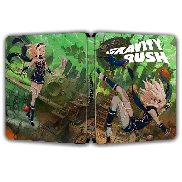 Gravity Rush Custom made Steelbook Case only for (Sony PlayStation 5, Sony PlayStation 4, Xbox) New