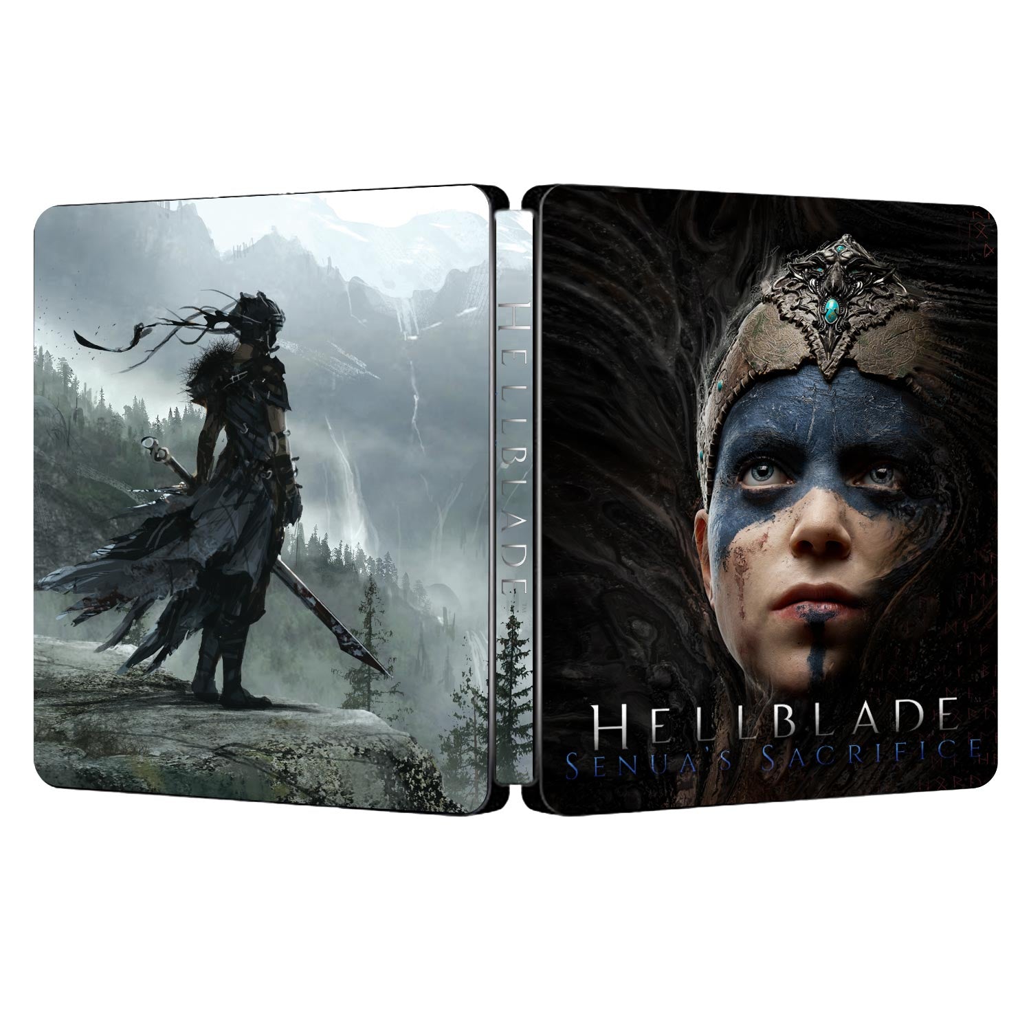 Hellblade: Senua's Sacrifice Custom made Steelbook Case only for (Sony PlayStation 5, Sony PlayStation 4, Xbox) New