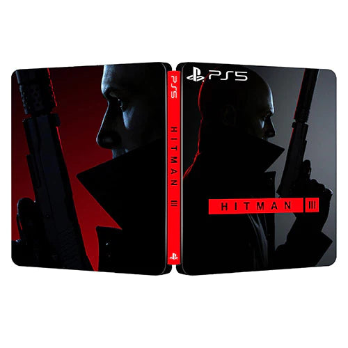 Hitman 3 Custom Made Steelbook Case For (Sony PlayStation 5, Sony PlayStation 4, Xbox) New