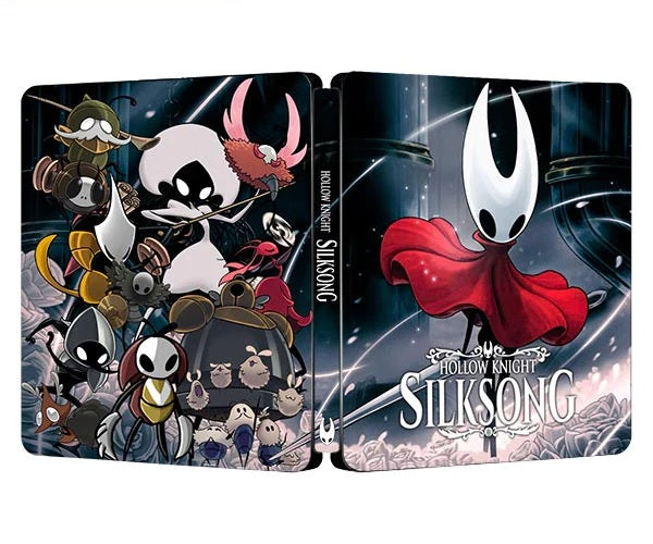 Hollow Knight Silksong Custom made Steelbook Case only for (Sony PlayStation 5, Sony PlayStation 4, Xbox) New