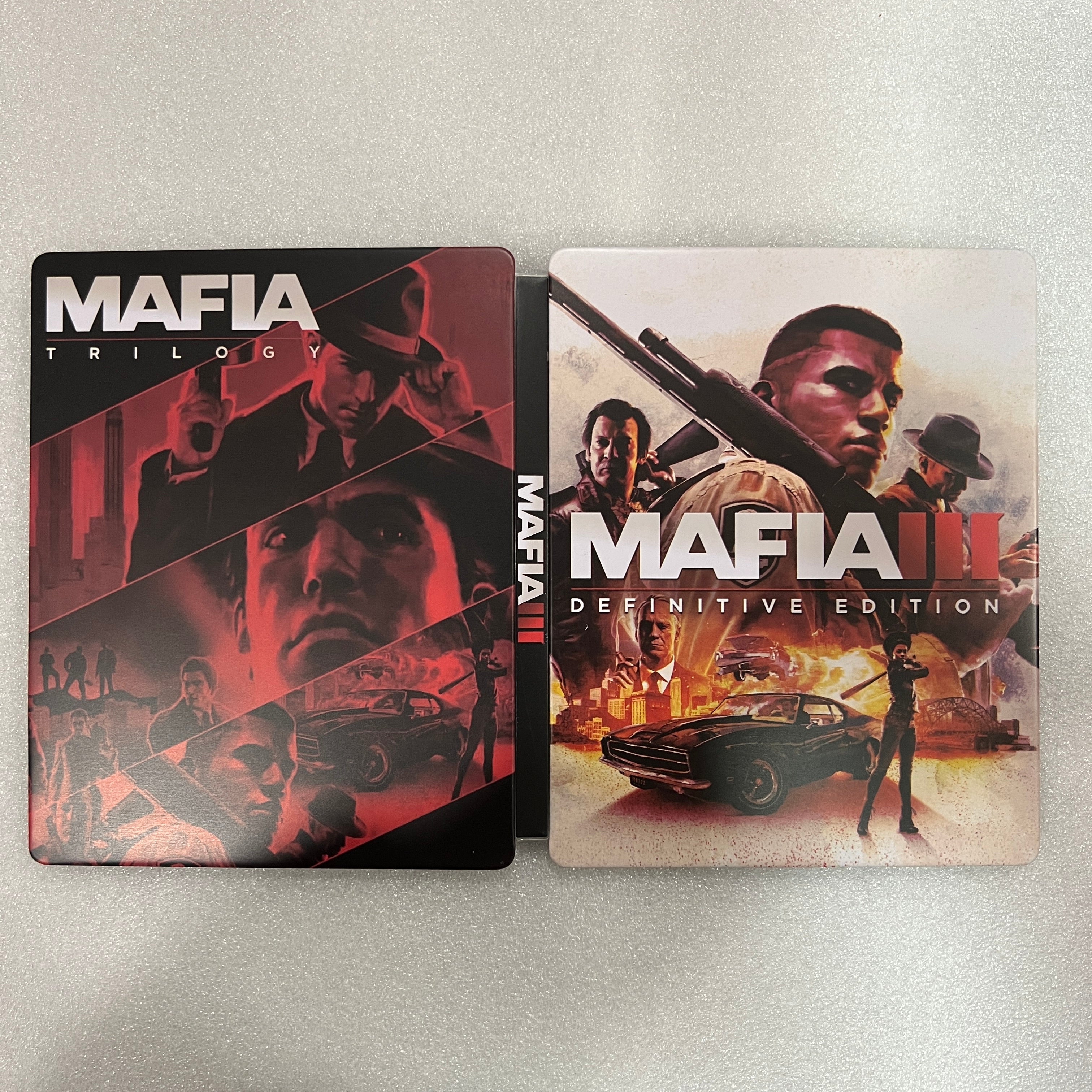 Mafia 3 Custom Made Steelbook Case For (Sony PlayStation 5, Sony PlayStation 4, Xbox) New