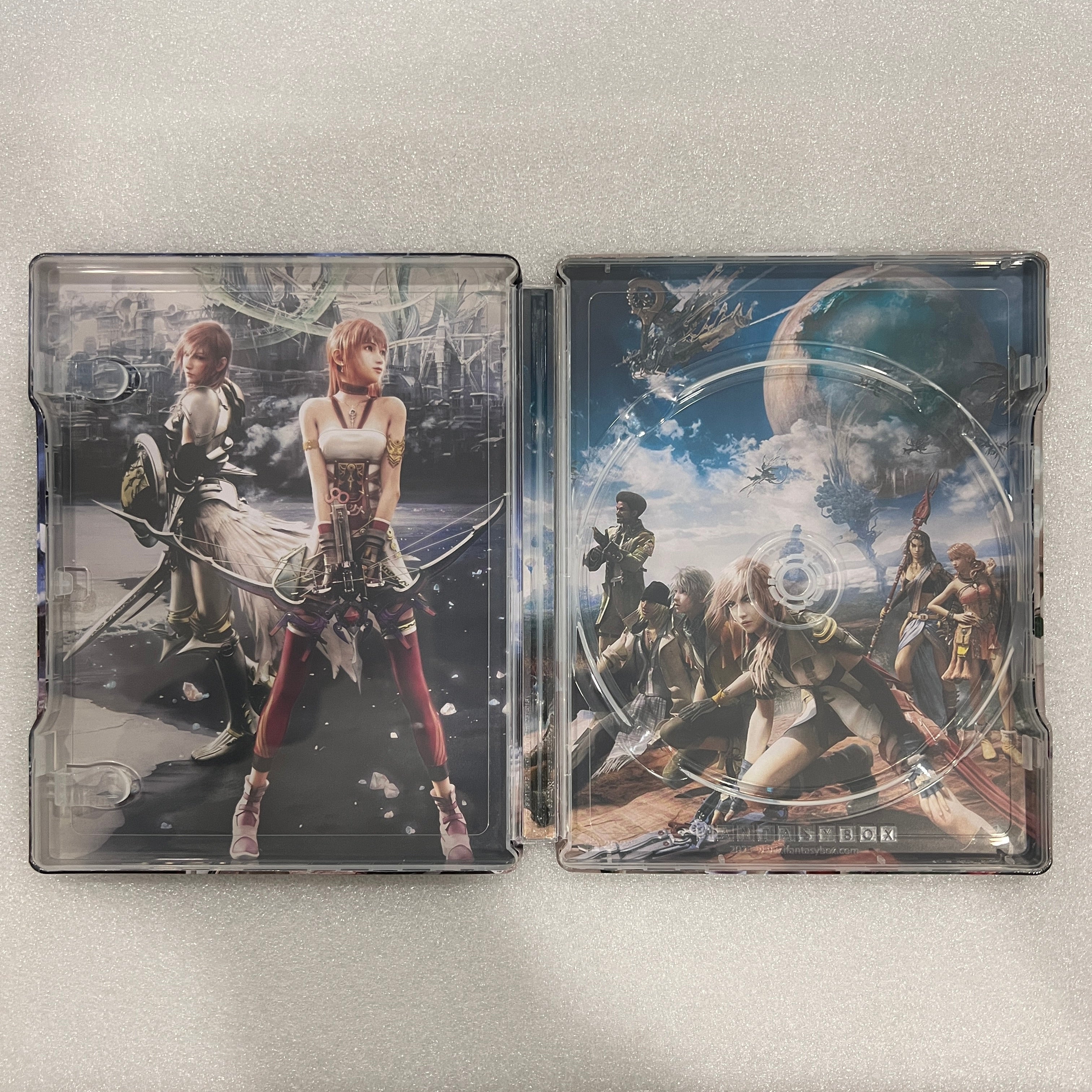 Final Fantasy XIII Custom made Steelbook Case only for (Sony PlayStation 5, Sony PlayStation 4, Xbox) New