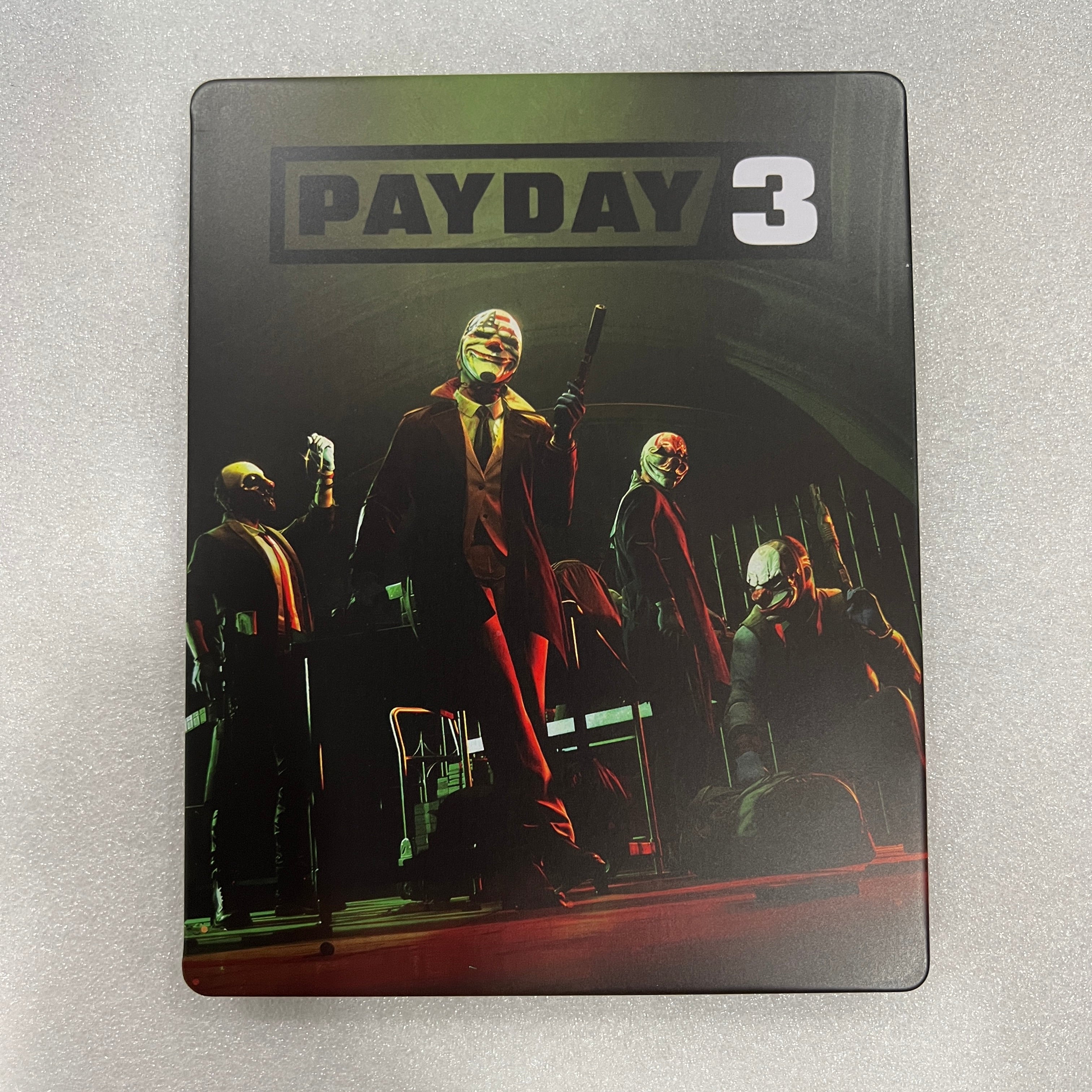 Payday 3 Custom Made Steelbook Case only for (Movie) New