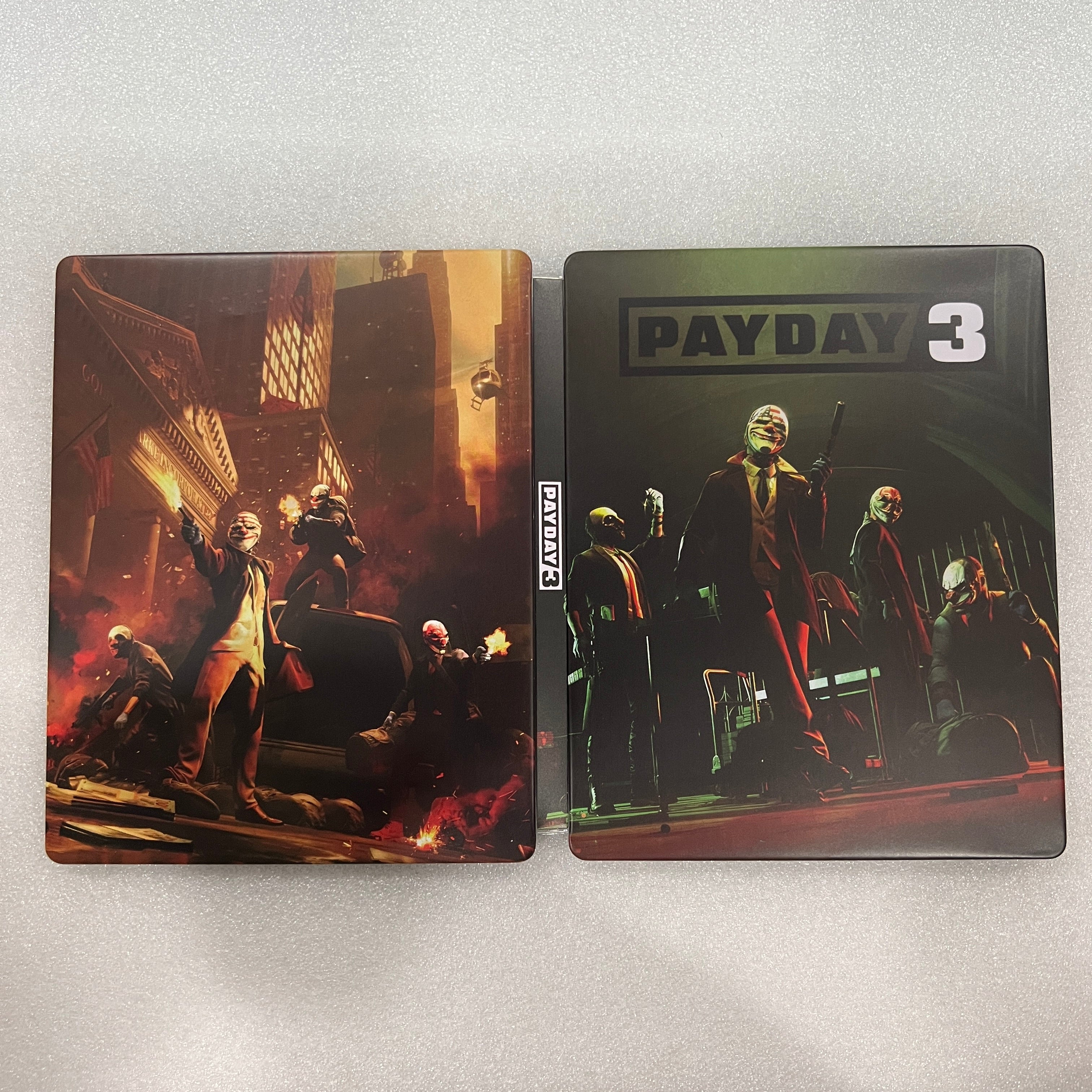 Payday 3 Custom Made Steelbook Case only for (Movie) New