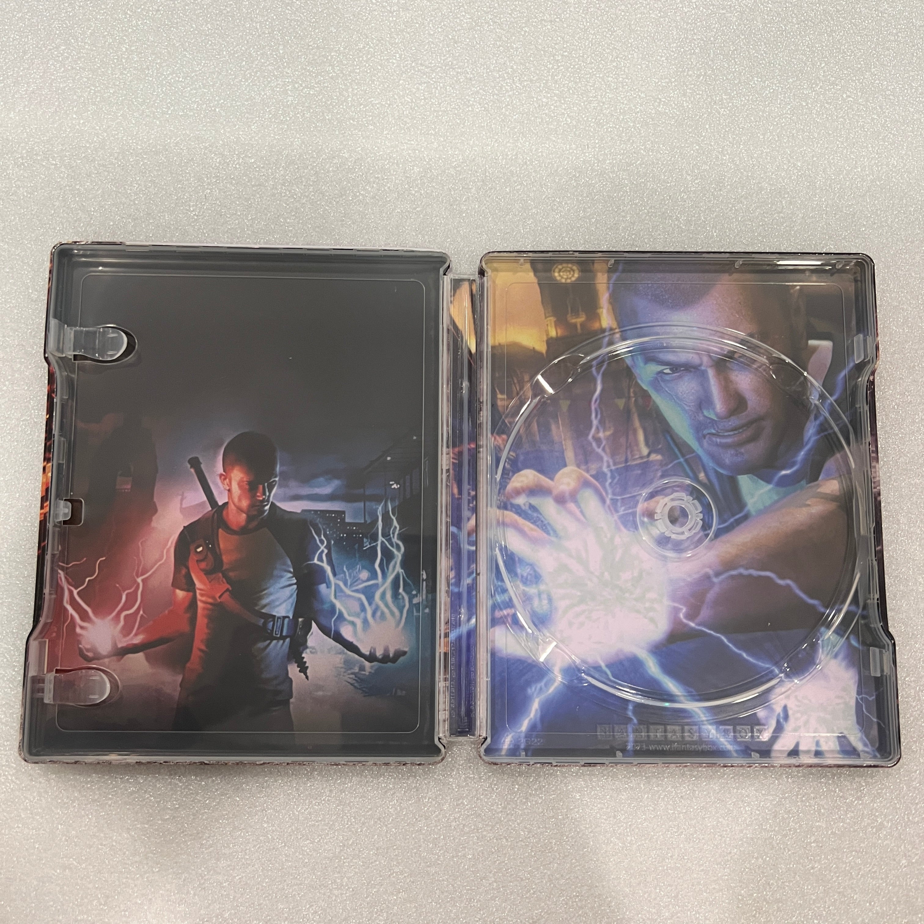 InFamous Second Son Custom made Steelbook Case only for (Sony PlayStation 5, Sony PlayStation 4) New