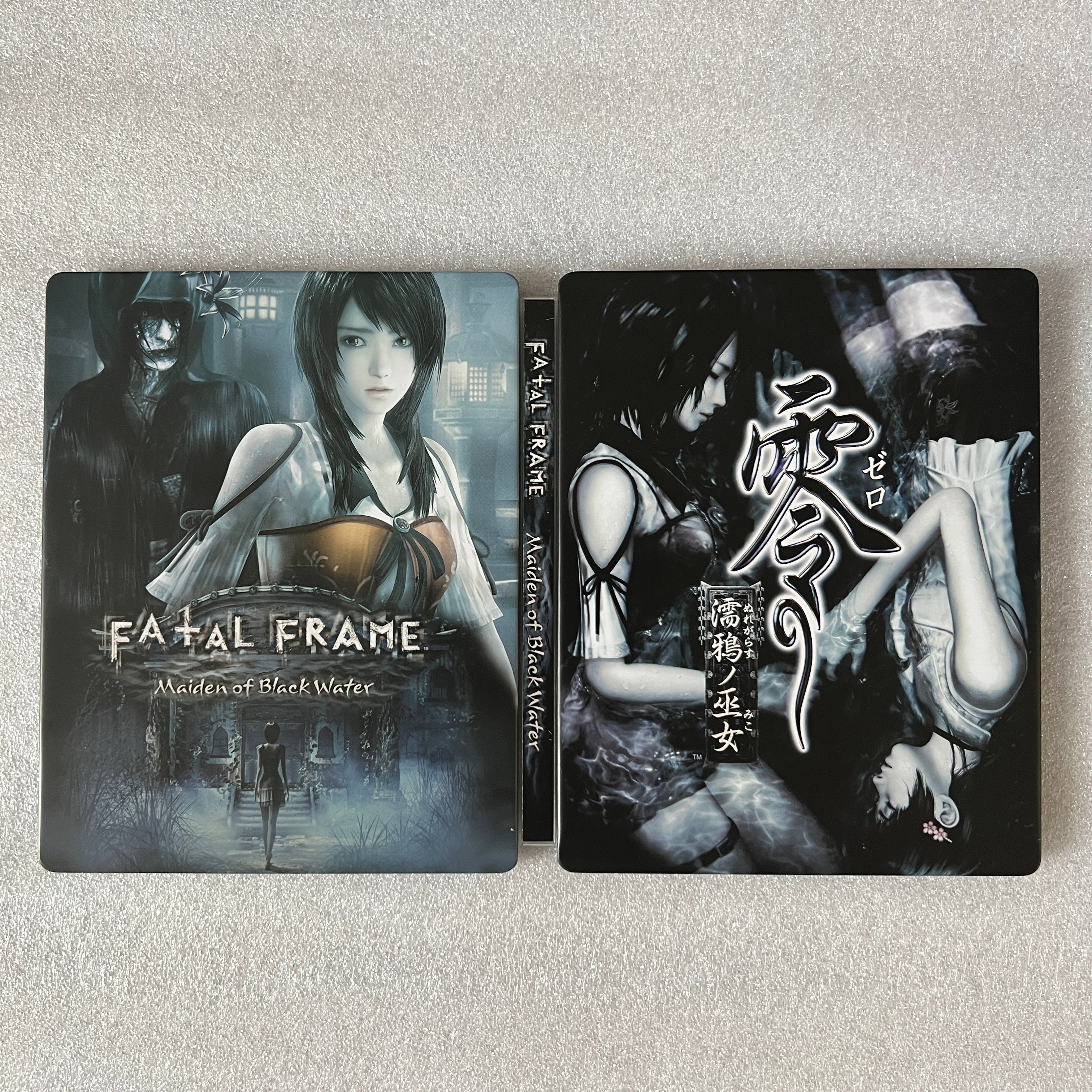 Fatal Frame Maiden of Black Water Custom made Steelbook Case only for (Sony PlayStation 5, Sony PlayStation 4, Xbox) New