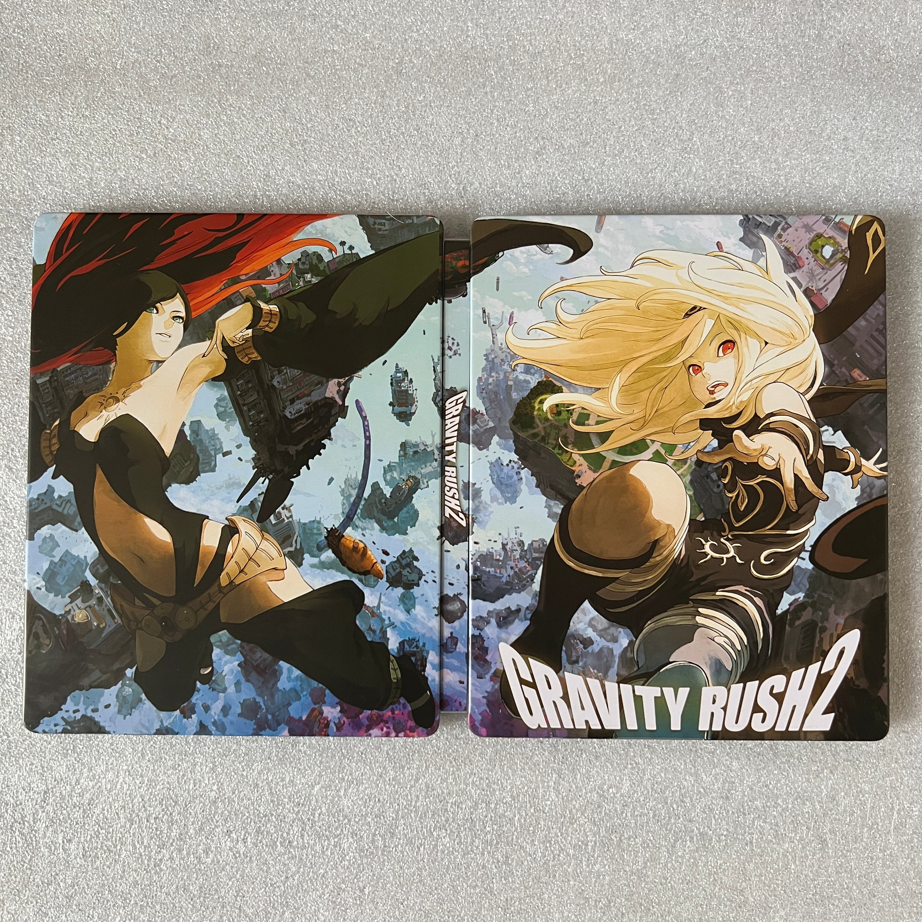 Gravity Rush 2 Custom made Steelbook Case only for (Sony PlayStation 5, Sony PlayStation 4, Xbox) New