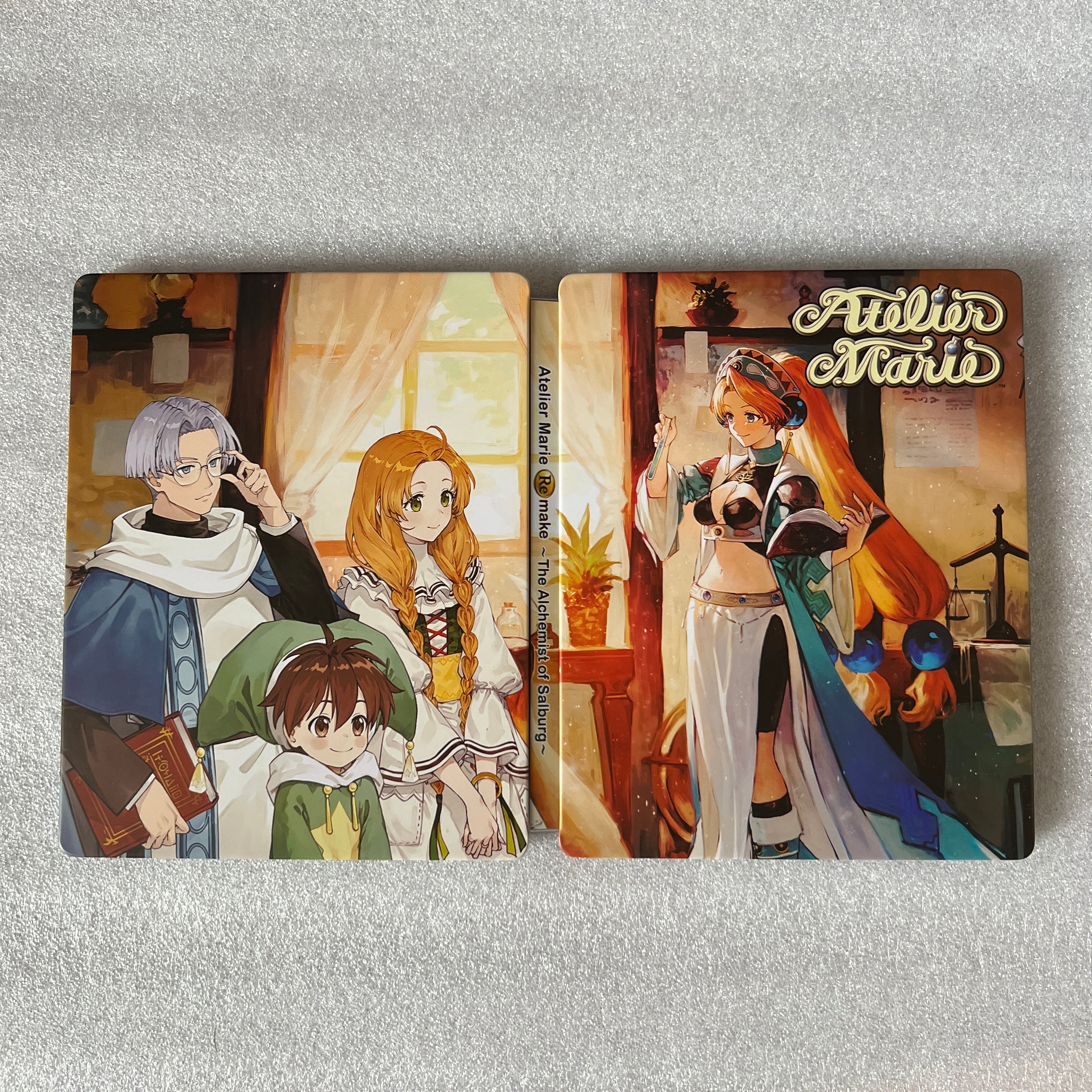 Atelier Marie Remake The Alchemist of Salburg Custom Made Steelbook Case For (Sony PlayStation 5, Sony PlayStation 4, Xbox) New