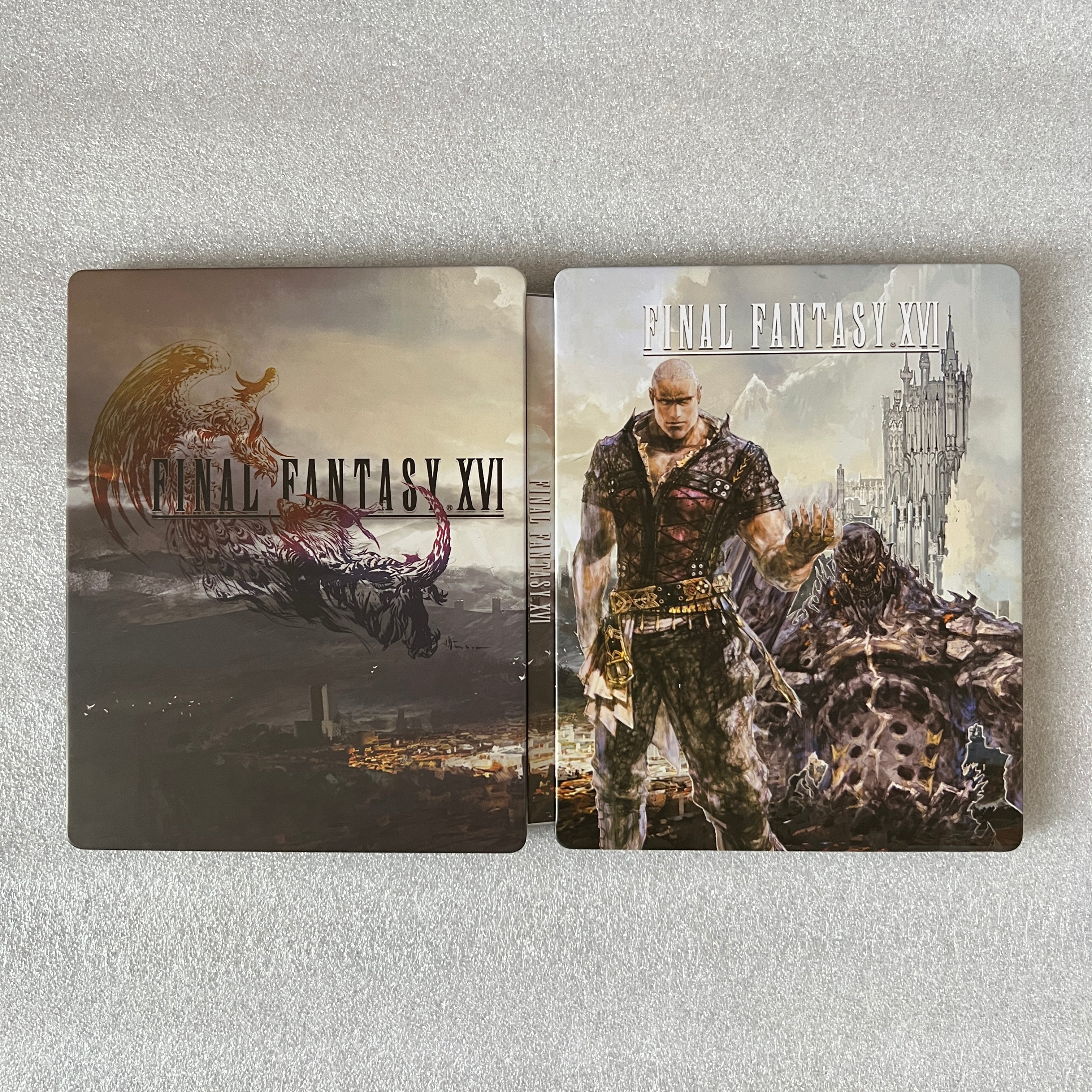 Final Fantasy XVI Custom made Steelbook Case only for (Sony PlayStation 5, Sony PlayStation 4, Xbox) New