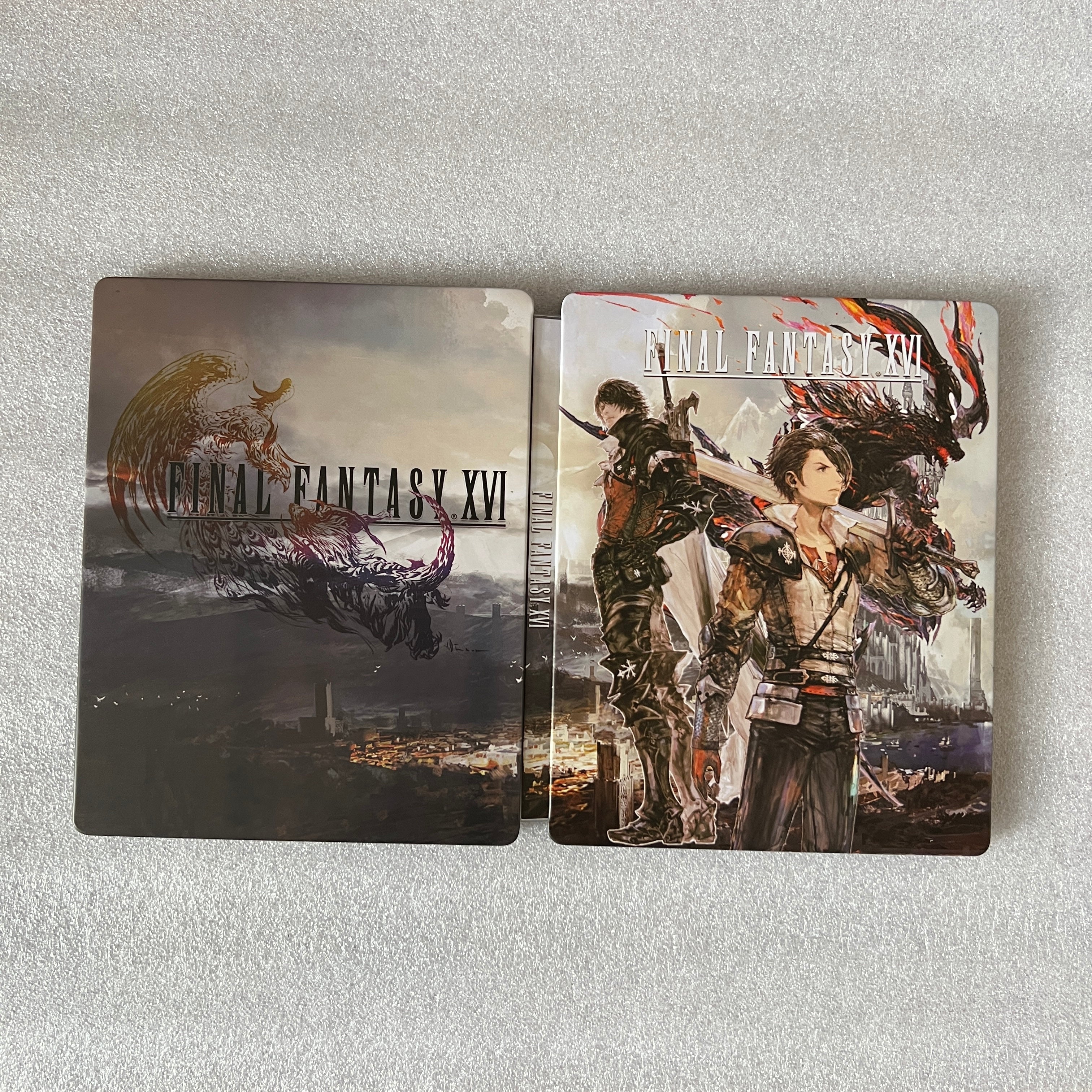 Final Fantasy XVI Custom made Steelbook Case only for (Sony PlayStation 5, Sony PlayStation 4, Xbox) New