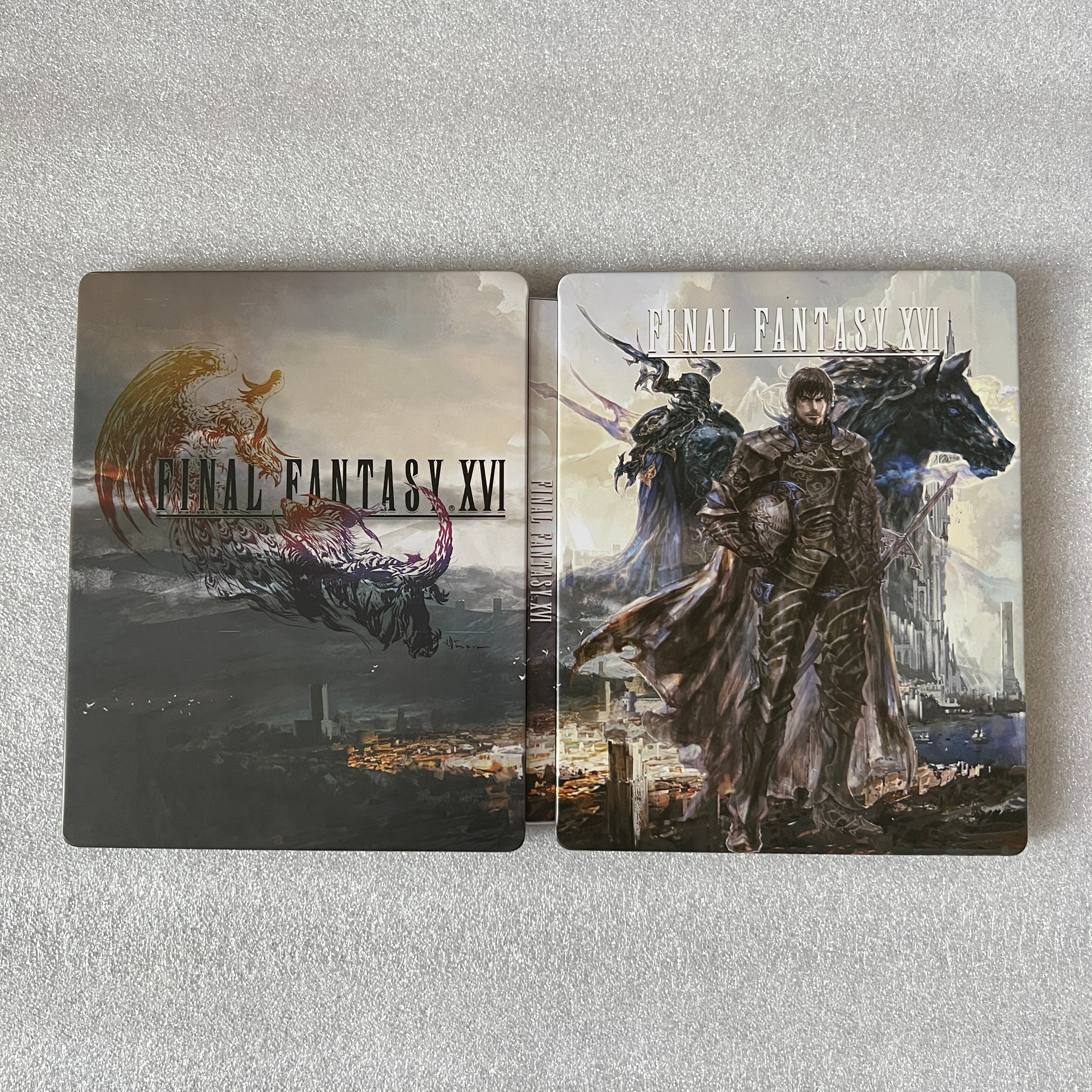 Final Fantasy XVI Custom made Steelbook Case only for (Sony PlayStation 5, Sony PlayStation 4, Xbox) New