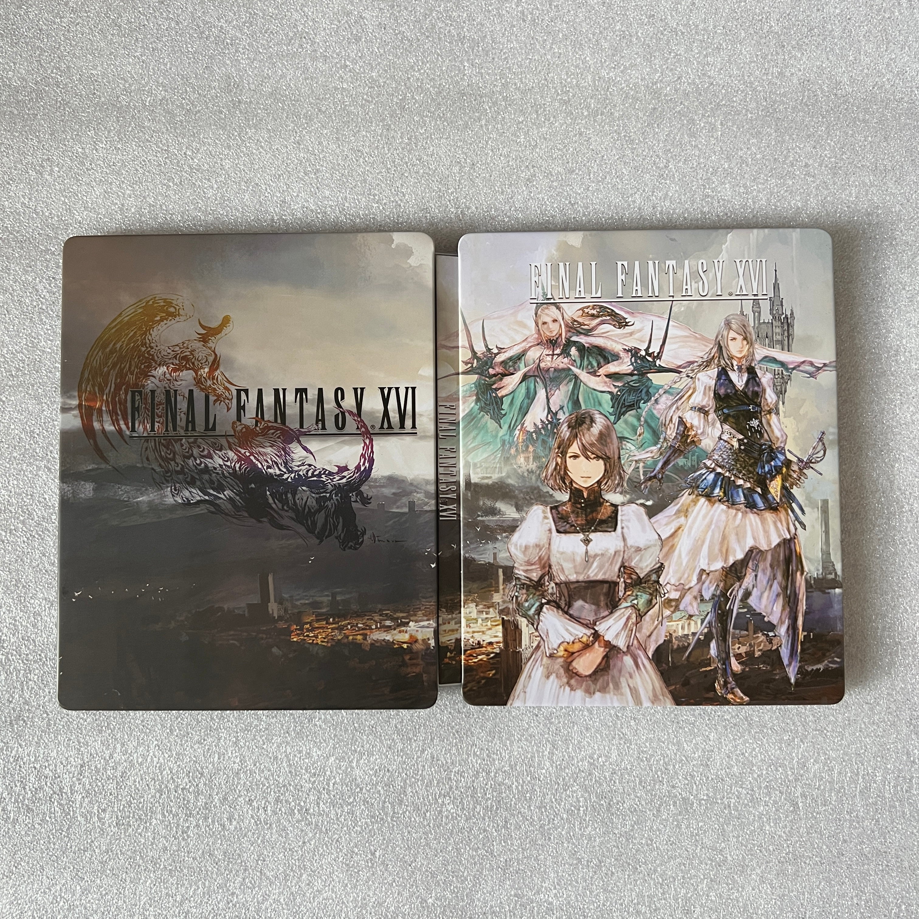 Final Fantasy XVI Custom made Steelbook Case only for (Sony PlayStation 5, Sony PlayStation 4, Xbox) New