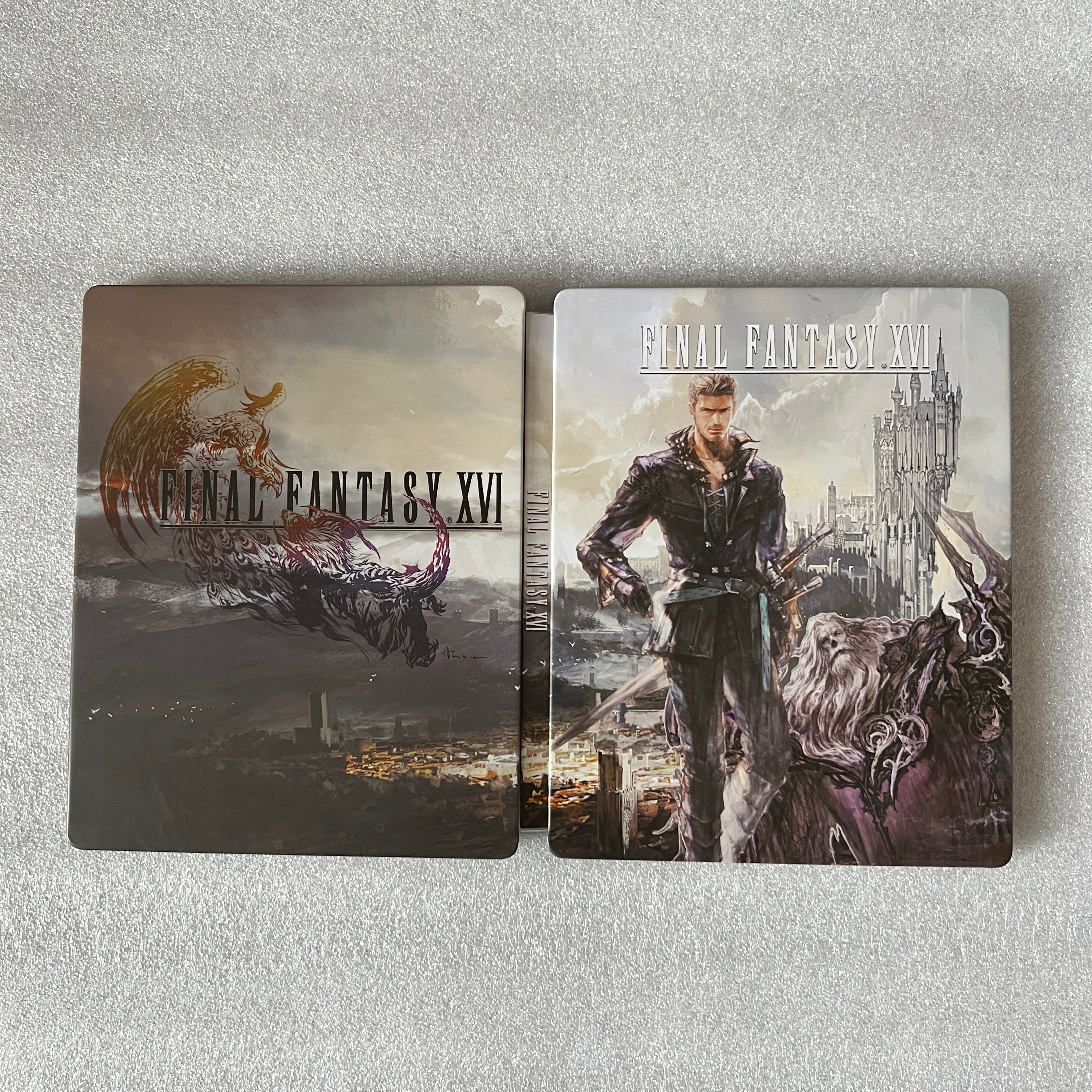 Final Fantasy XVI Custom made Steelbook Case only for (Sony PlayStation 5, Sony PlayStation 4, Xbox) New