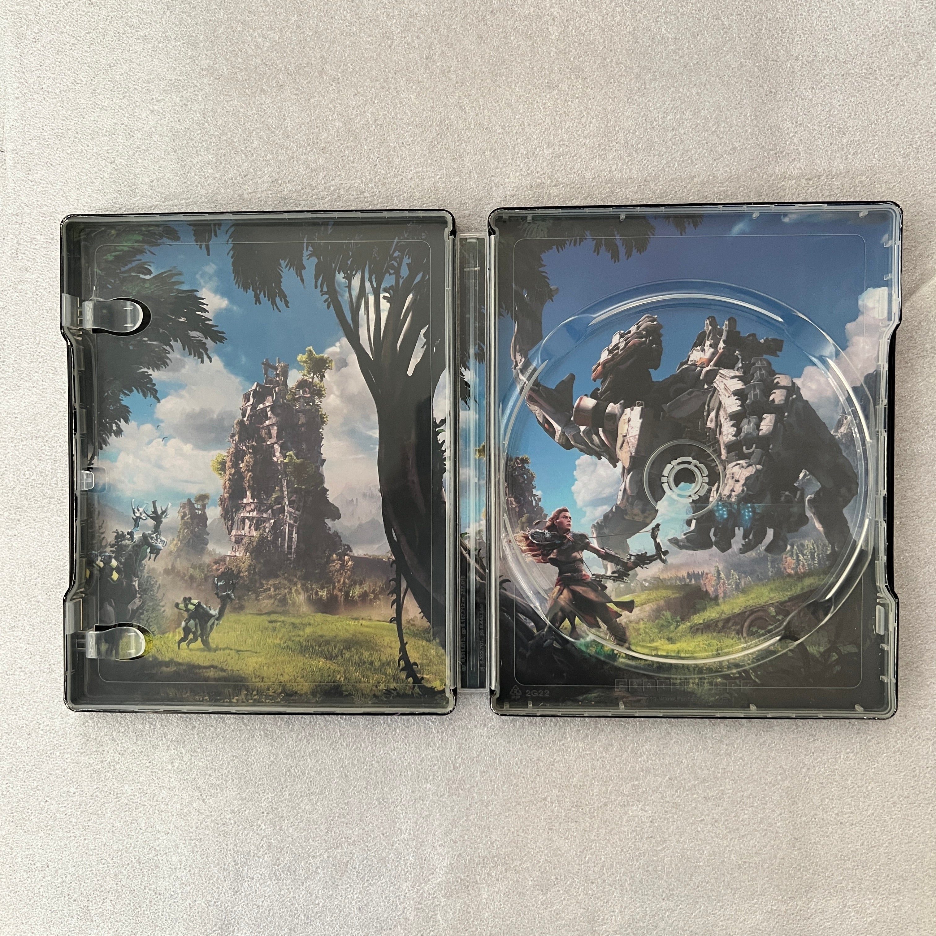 Horizon Zero Dawn Custom made Steelbook Case only for (Sony PlayStation 5, Sony PlayStation 4) New