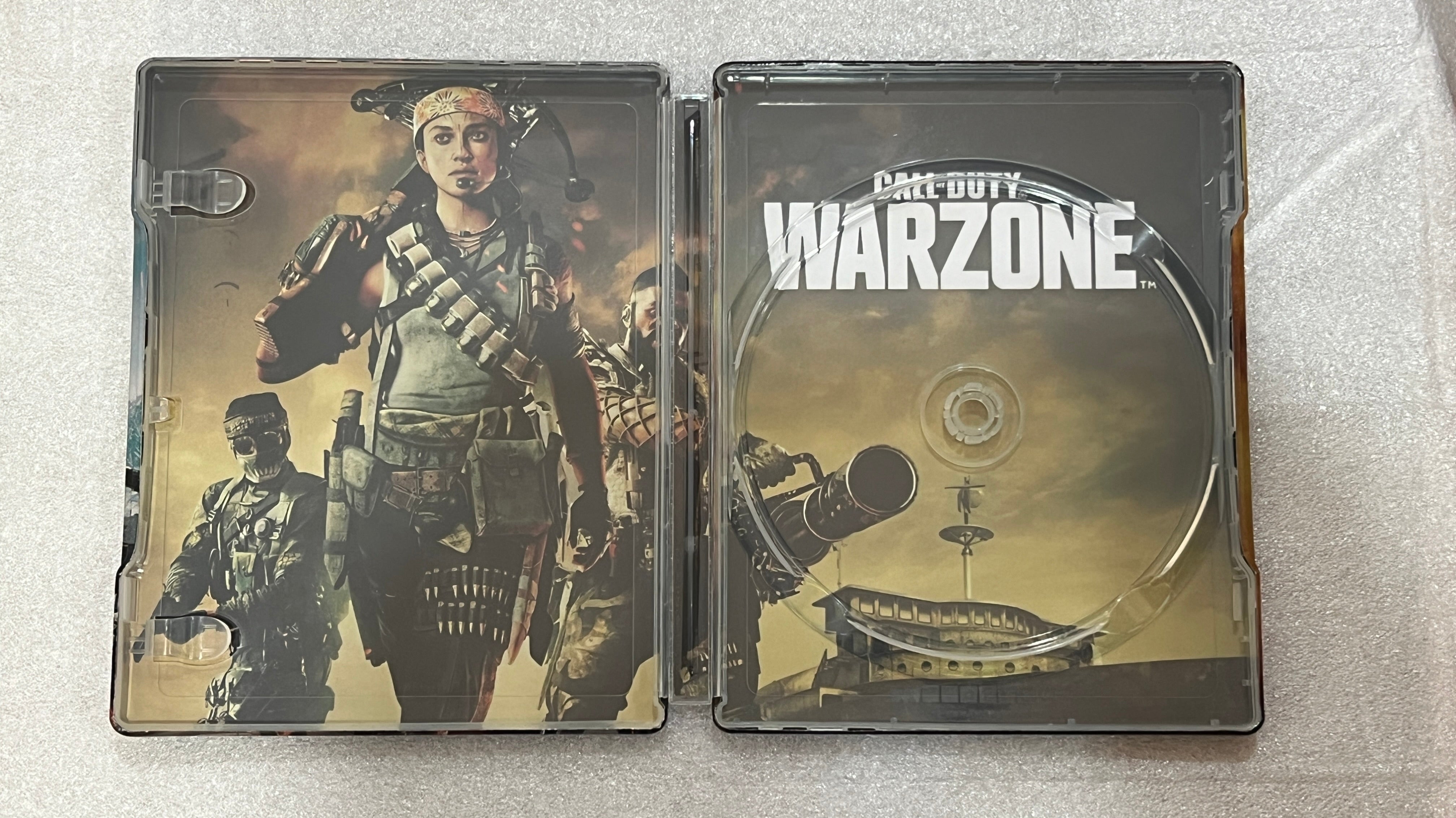 Call of Duty Warzone Custom Made Steelbook Case For (Sony PlayStation 5, Sony PlayStation 4, Xbox) New