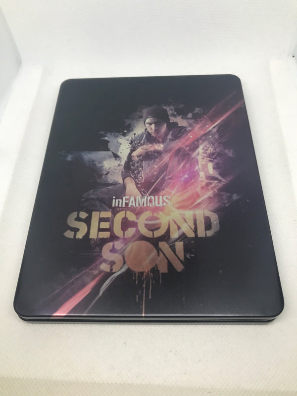 InFamous Second Son Custom made Steelbook/MetalPak Case only for (Sony PlayStation 5, Sony PlayStation 4) New