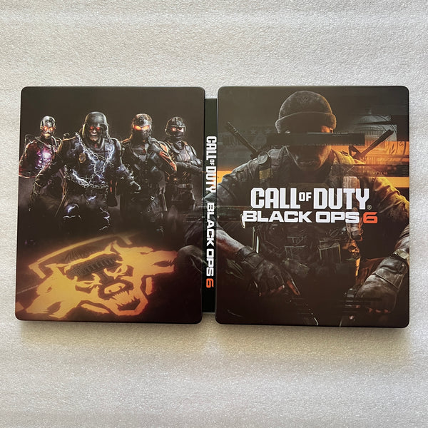 Call of Duty Black Ops 6 Custom Made Steelbook Case For (Sony PlayStation 5, Sony PlayStation 4, Xbox) New