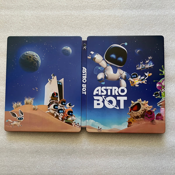 Astro Bot Custom Made Steelbook Case For (Sony PlayStation 5, Sony PlayStation 4, Xbox)