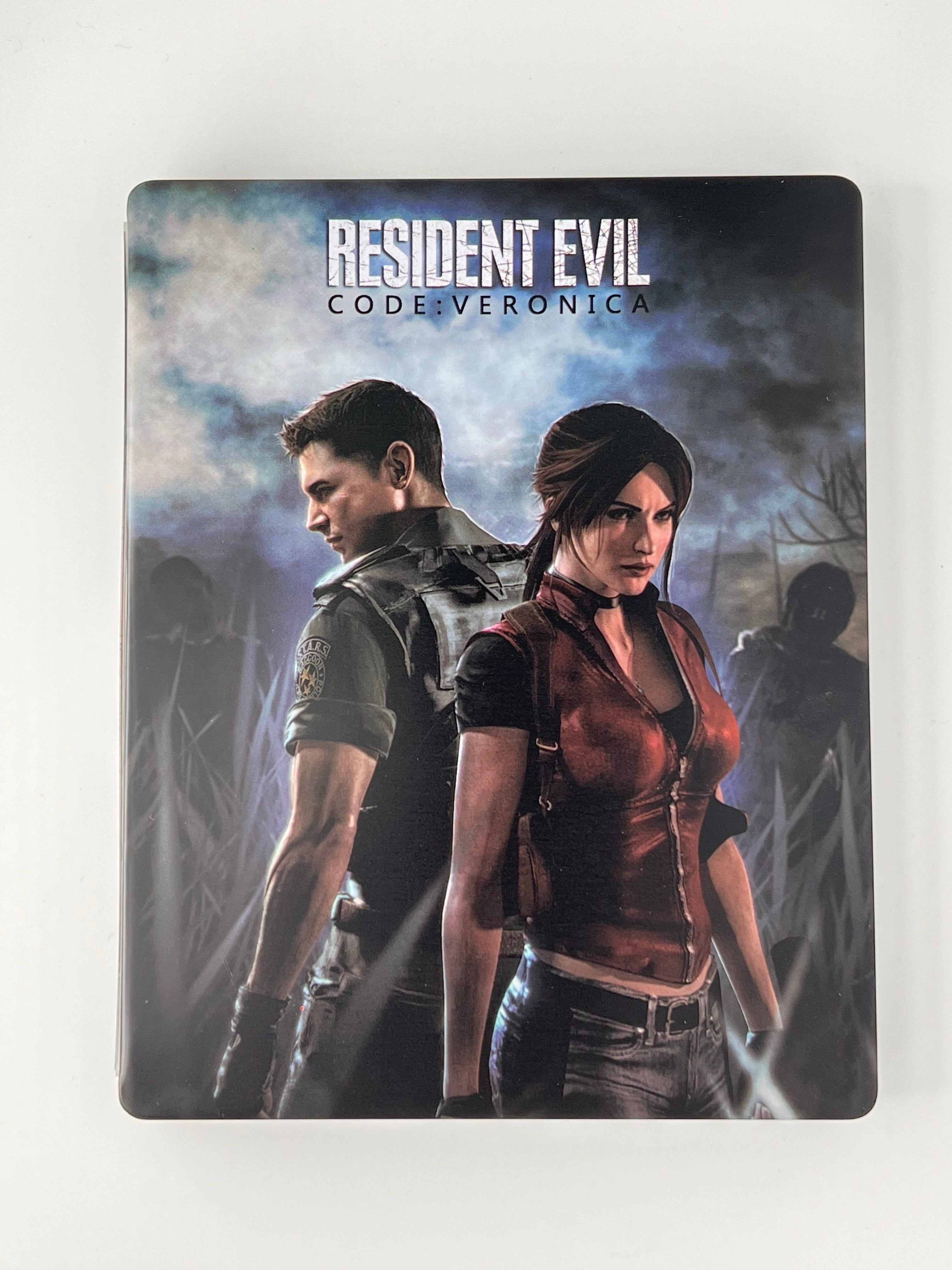 Resident Evil Code Veronica Custom Made Steelbook Case For (Sony PlayStation 5, Sony PlayStation 4, Xbox) New