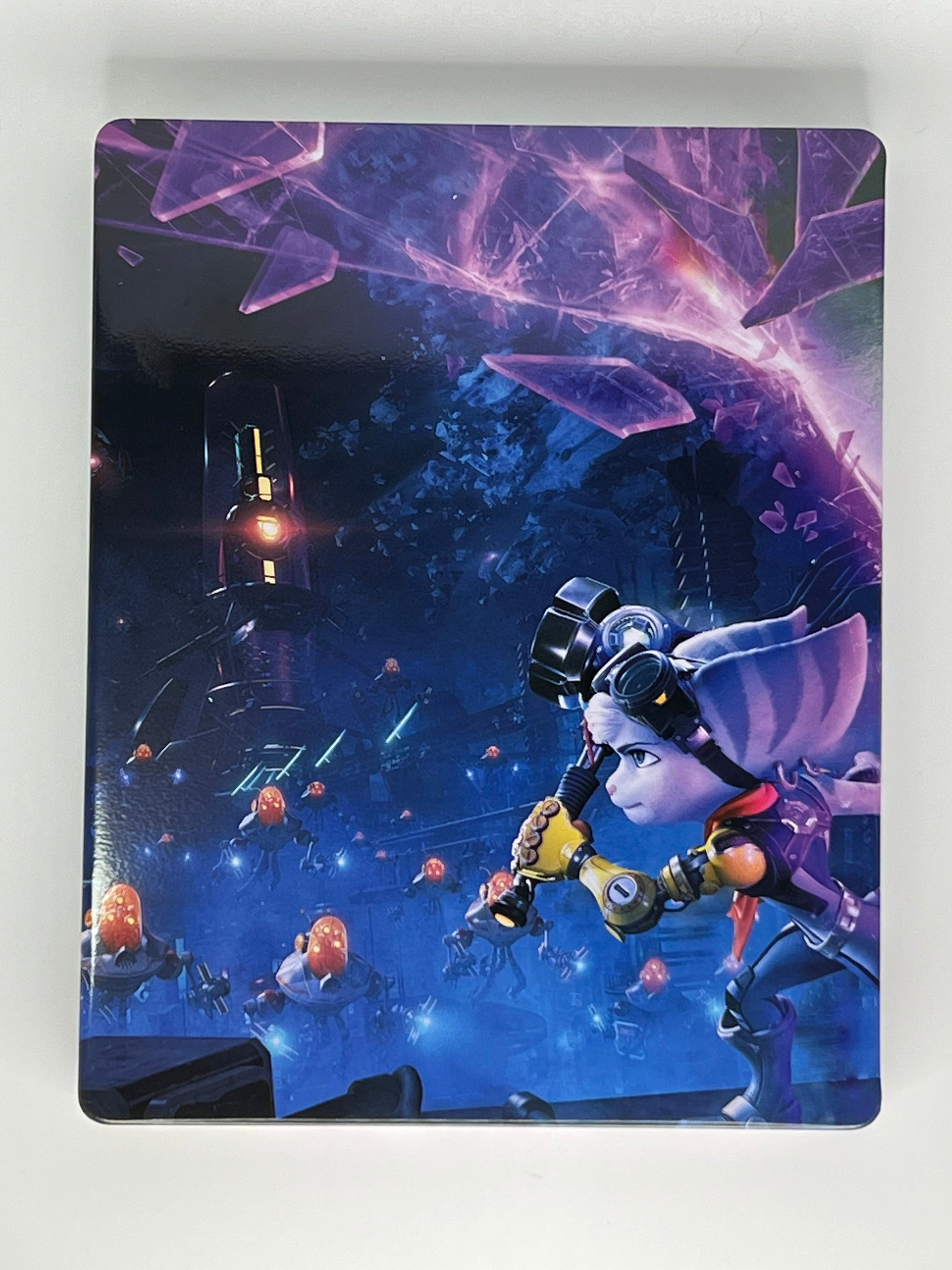 Ratchet & Clank: Rift Apart Custom Made Steelbook Case For (Sony PlayStation 5, Sony PlayStation 4, Xbox) New