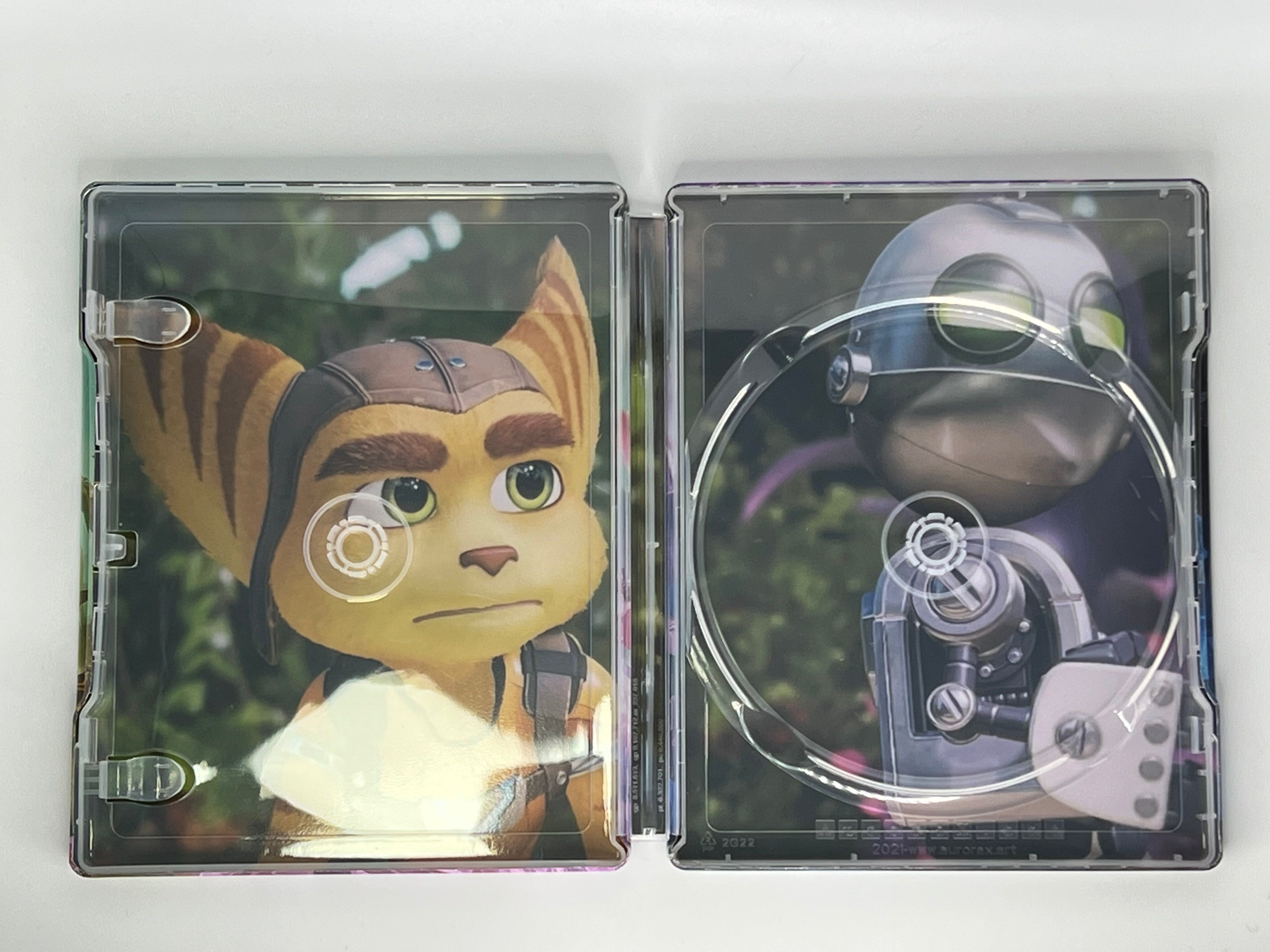 Ratchet & Clank: Rift Apart Custom Made Steelbook Case For (Sony PlayStation 5, Sony PlayStation 4, Xbox) New