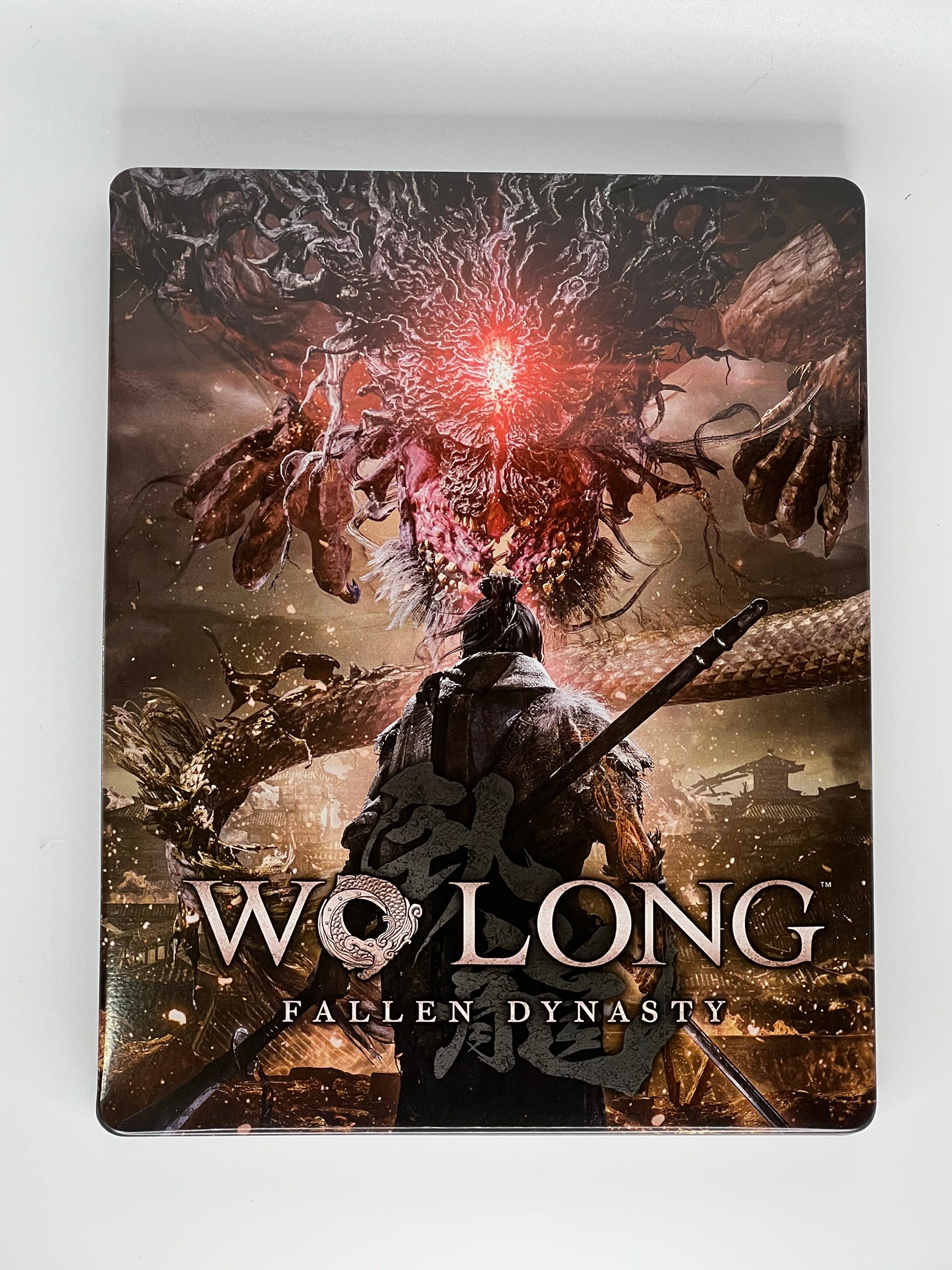 Wo Long Fallen Dynasty Custom Made Steelbook Case For (Sony PlayStation 5, Sony PlayStation 4, Xbox) New