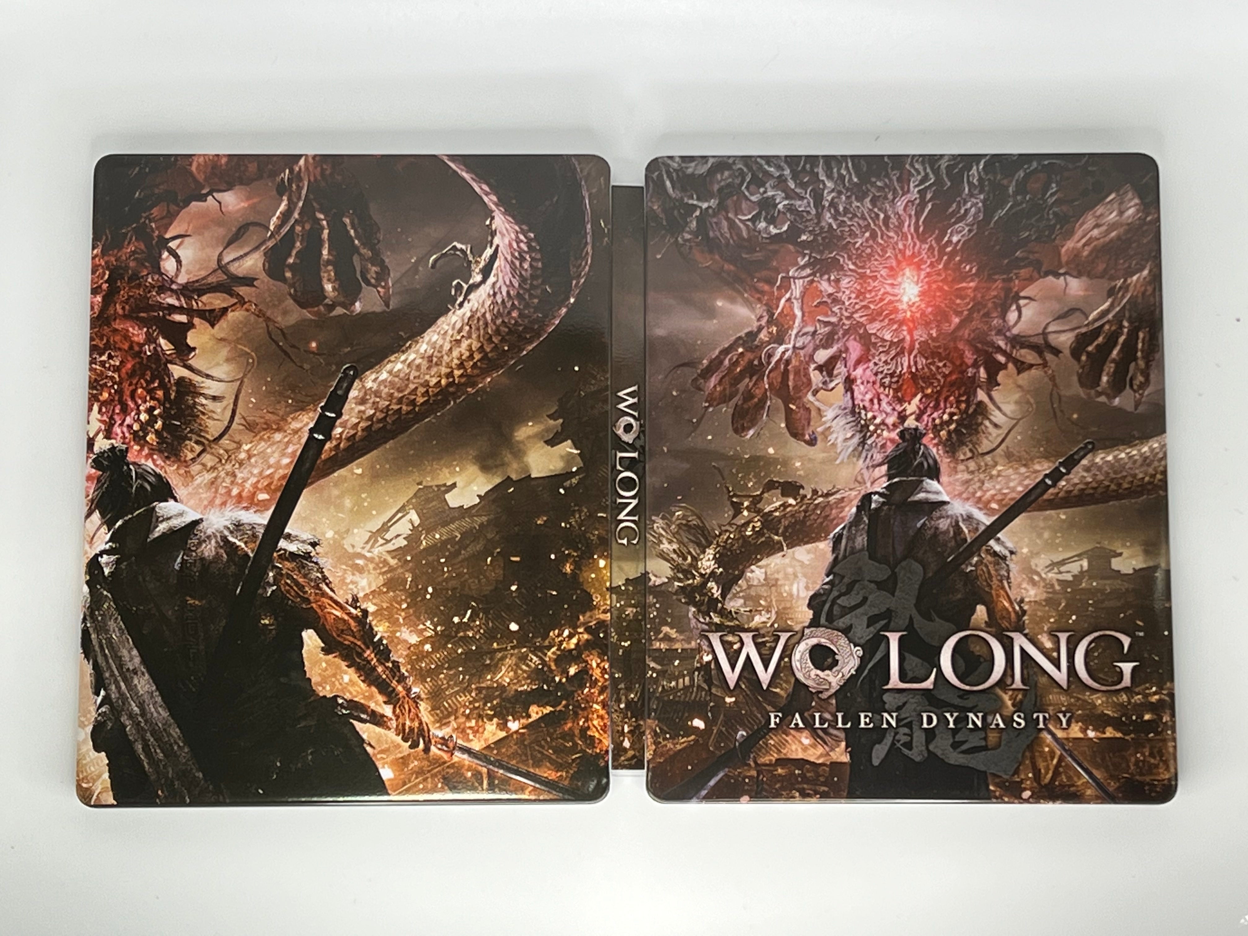 Wo Long Fallen Dynasty Custom Made Steelbook Case For (Sony PlayStation 5, Sony PlayStation 4, Xbox) New