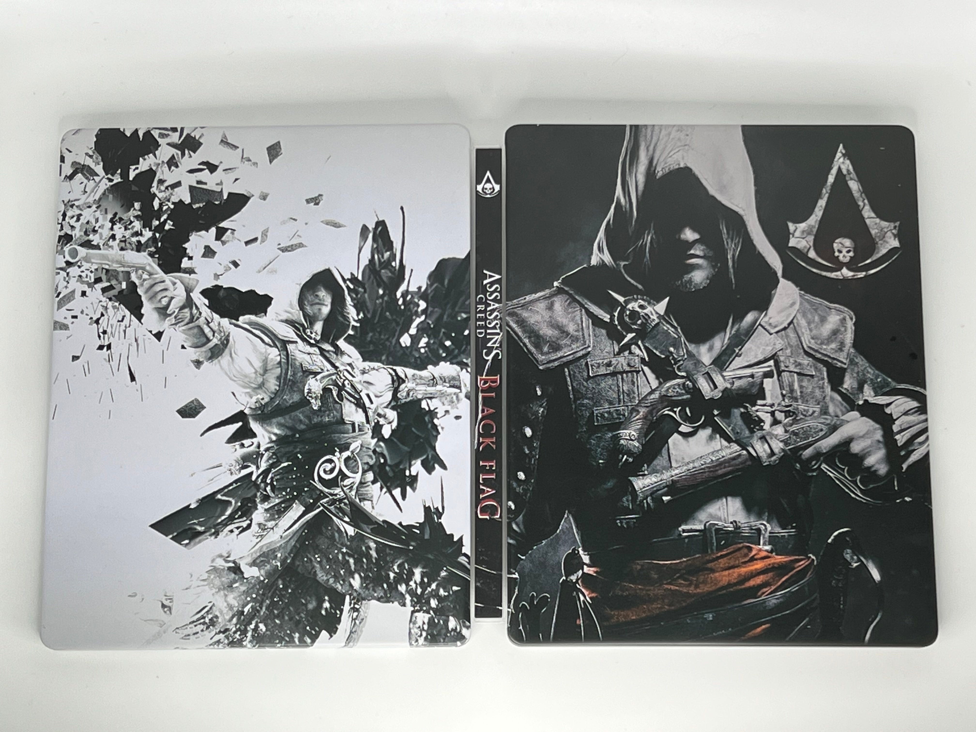 Assassin's Creed Black Flag Custom Made Steelbook Case For (Sony PlayStation 5, Sony PlayStation 4, Xbox) New