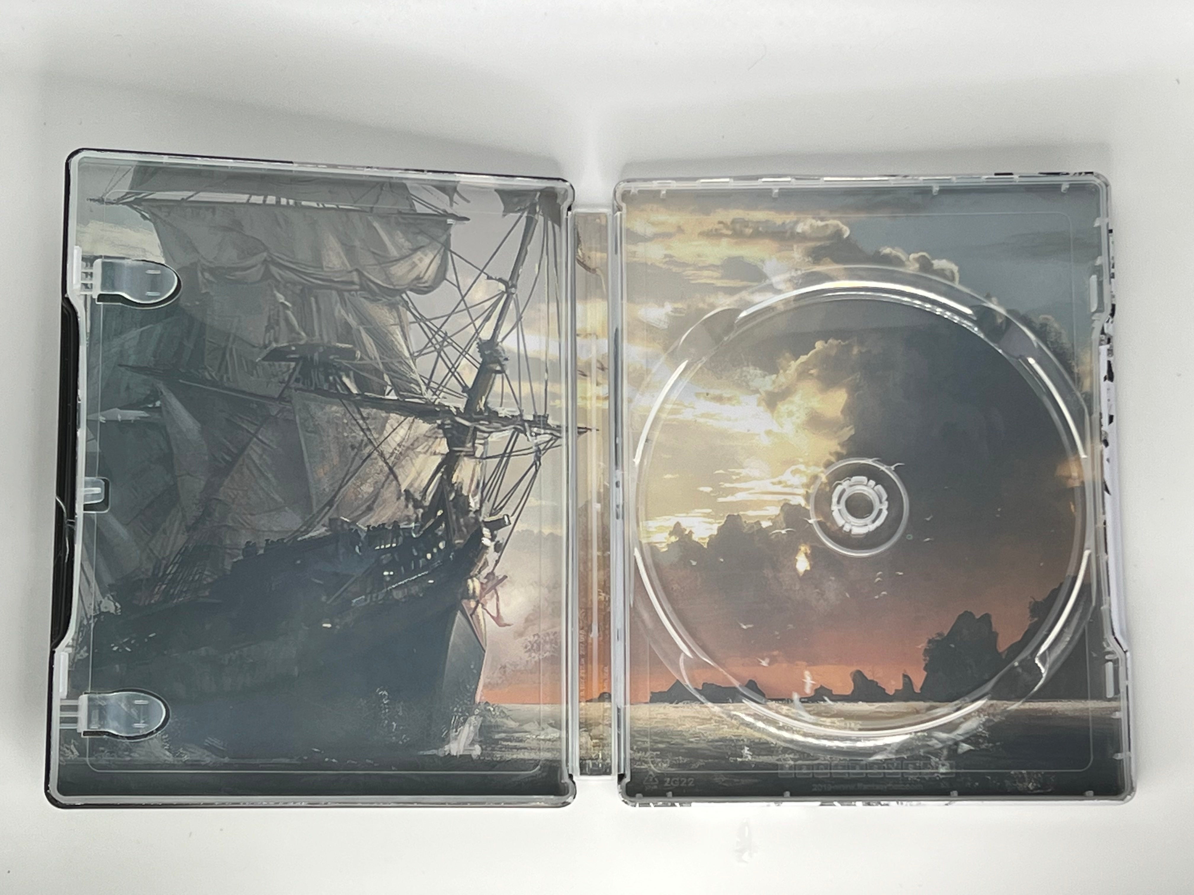 Assassin's Creed Black Flag Custom Made Steelbook Case For (Sony PlayStation 5, Sony PlayStation 4, Xbox) New