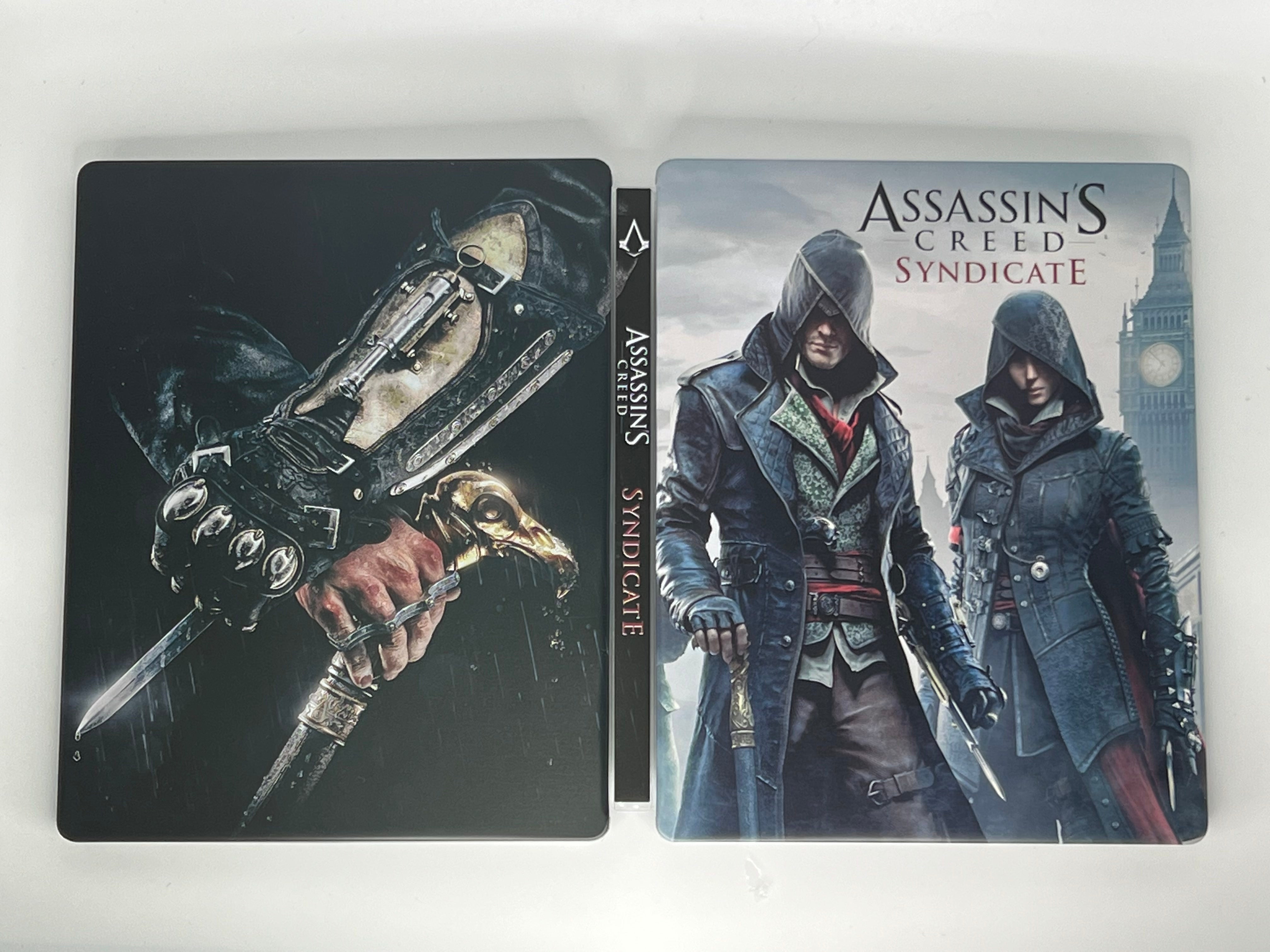 Assassin's Creed Syndicate Custom Made Steelbook Case For (Sony PlayStation 5, Sony PlayStation 4, Xbox) New