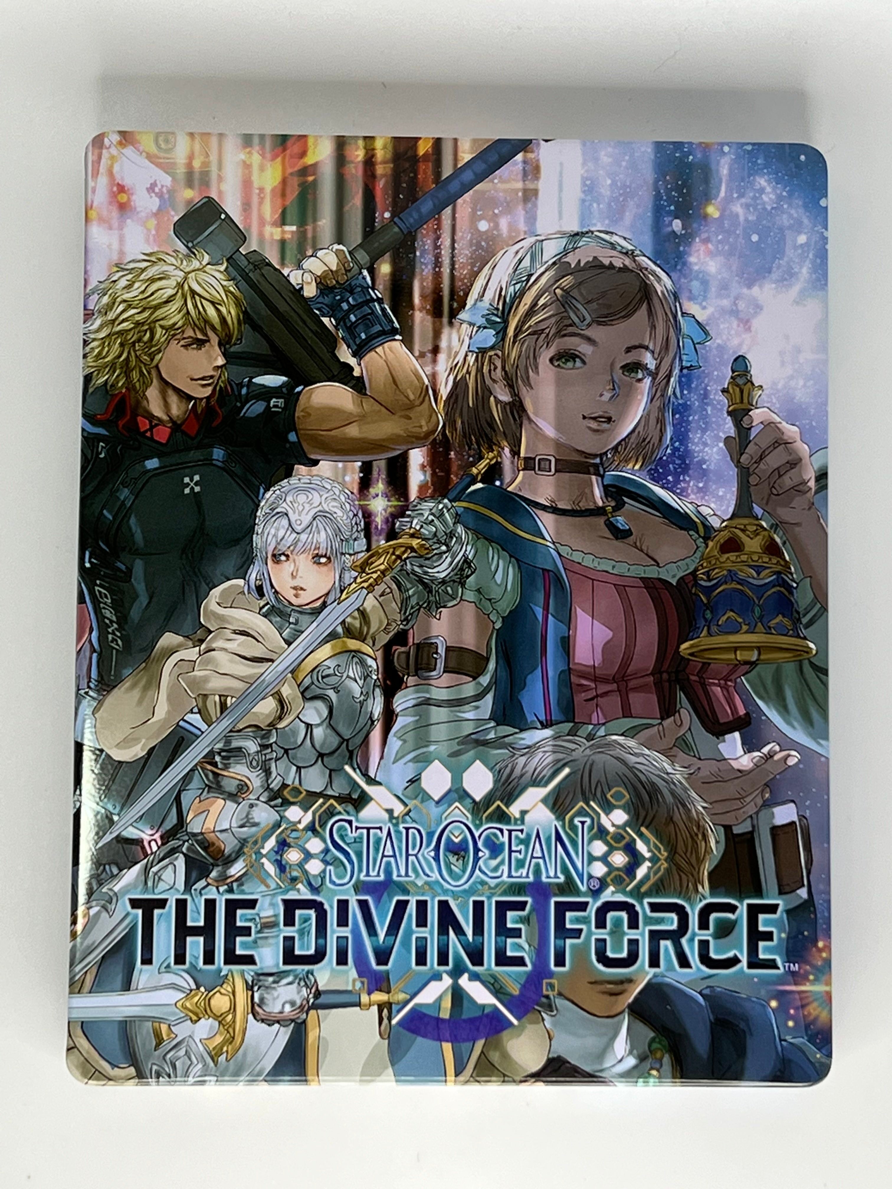 Star Ocean The Divine Force Custom Made Steelbook Case For (Sony PlayStation 5, Sony PlayStation 4, Xbox) New