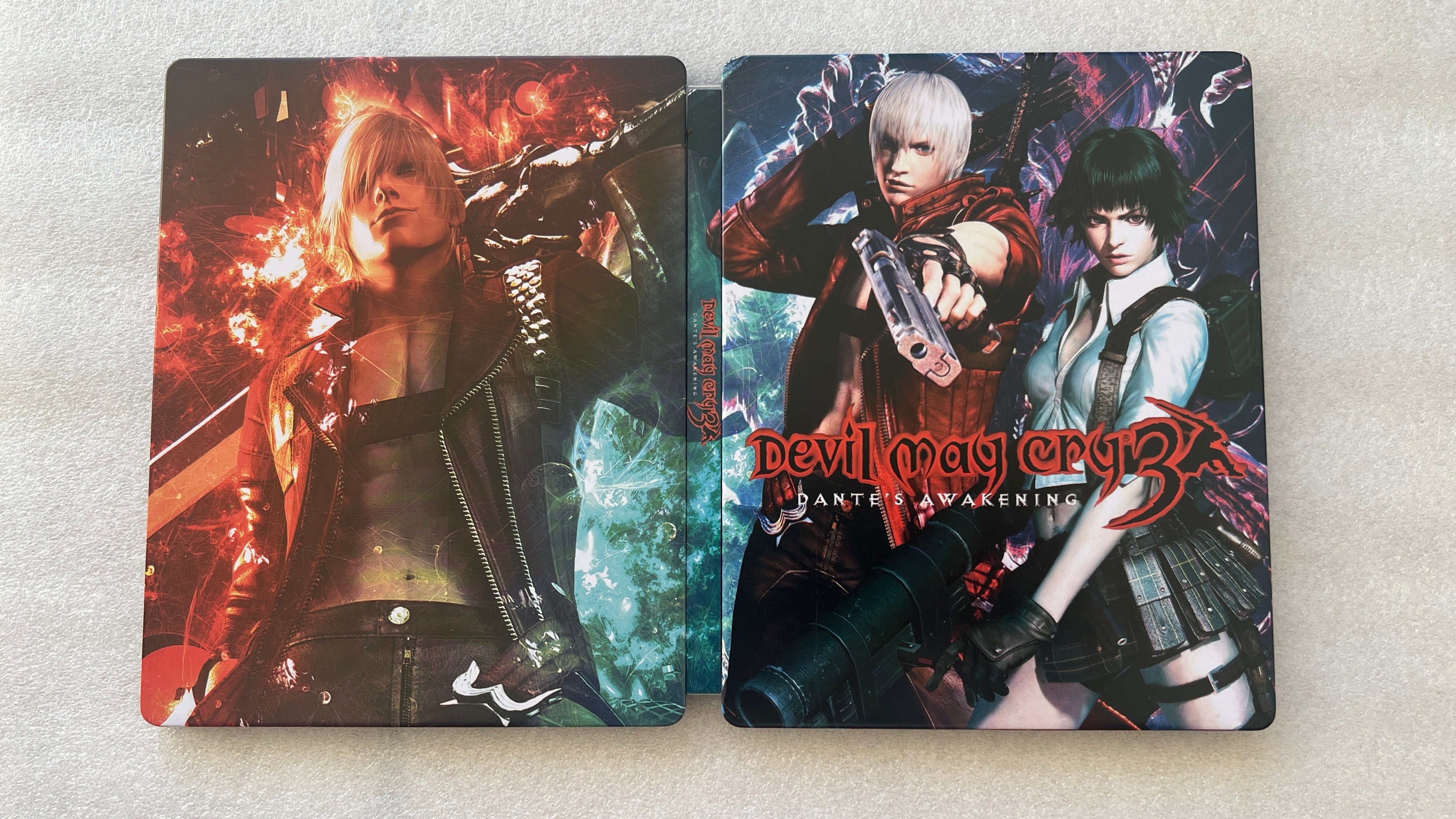 Devil May Cry 3 Custom Made Steelbook Case For (Sony PlayStation 5, Sony PlayStation 4, Xbox) New