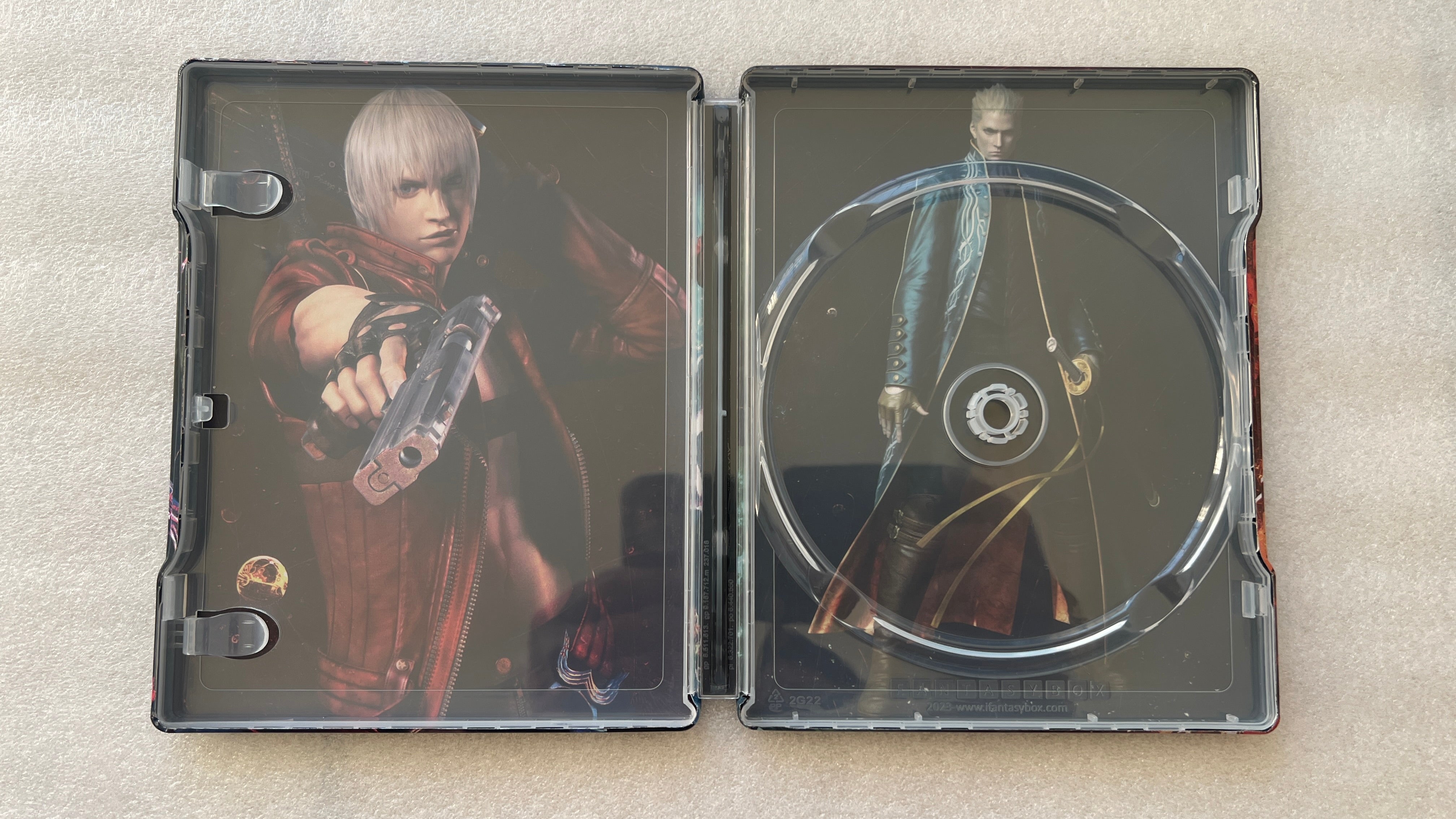 Devil May Cry 3 Custom Made Steelbook Case For (Sony PlayStation 5, Sony PlayStation 4, Xbox) New