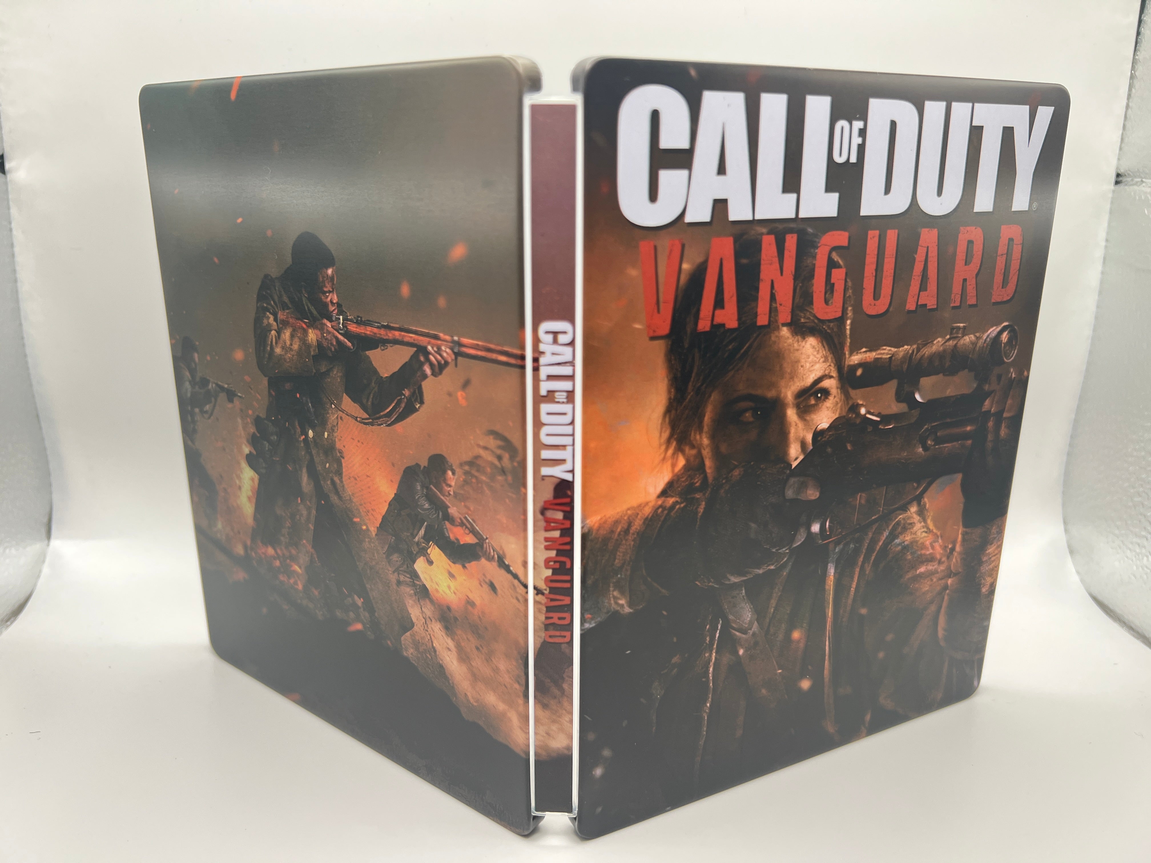 Call of Duty Vanguard Custom Made Steelbook Case For (Sony PlayStation 5, Sony PlayStation 4, Xbox) New