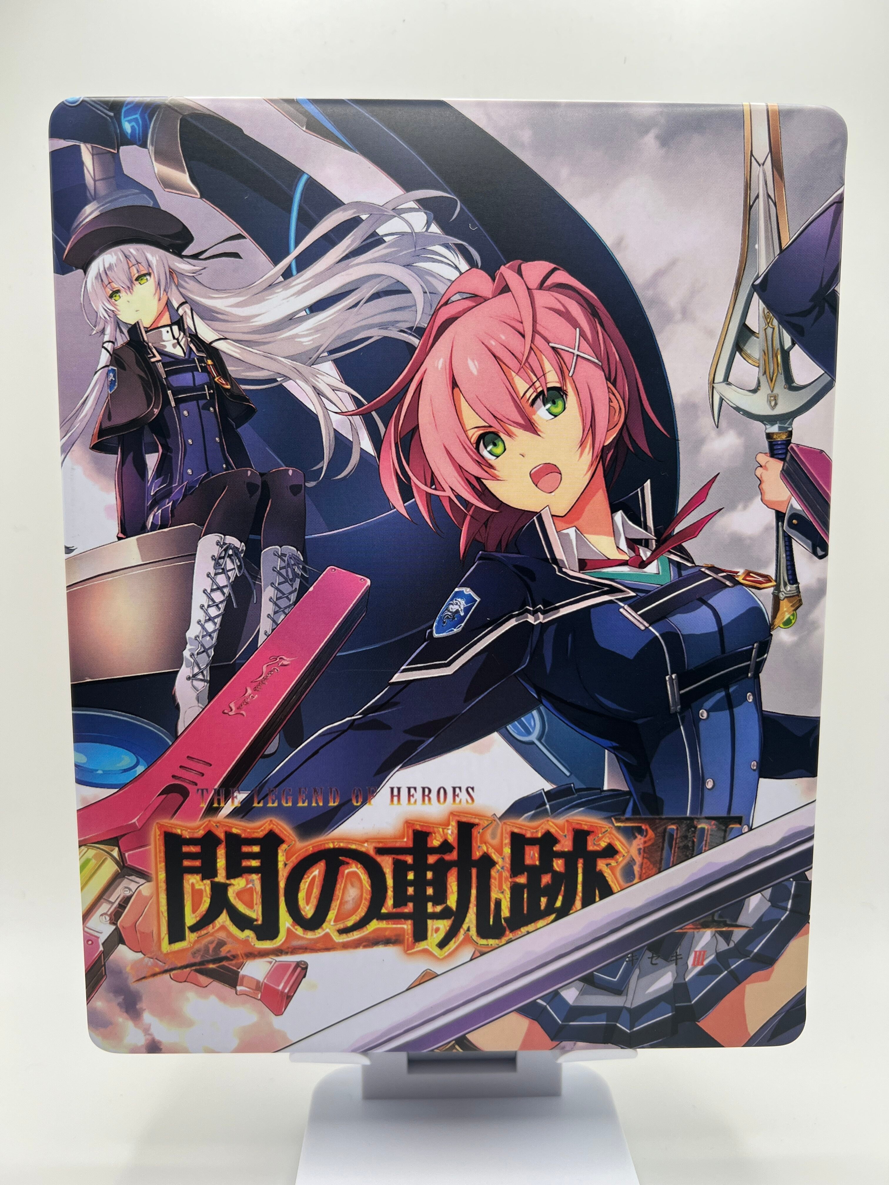 The Legend of Heroes Trails of Cold Steel 3 Custom Made Steelbook Case For (Sony PlayStation 5, Sony PlayStation 4, Xbox) New