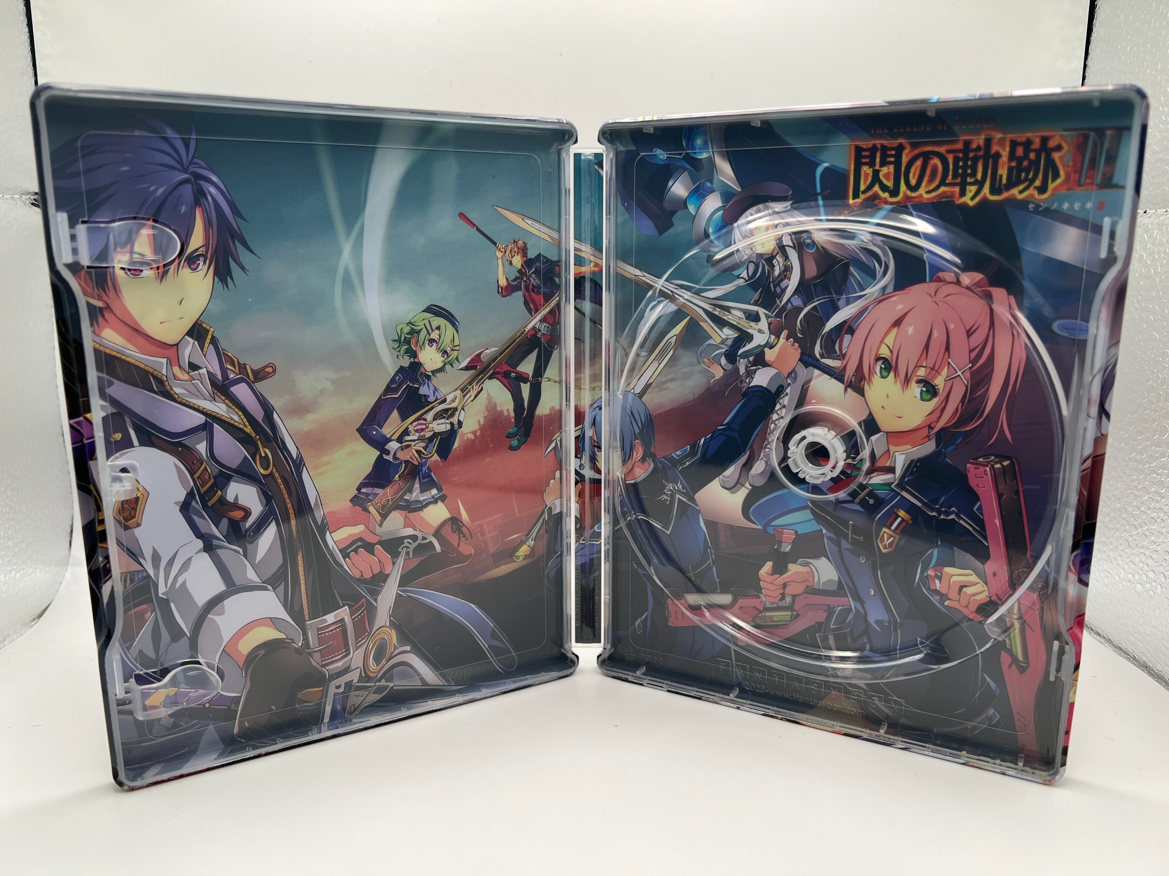 The Legend of Heroes Trails of Cold Steel 3 Custom Made Steelbook Case For (Sony PlayStation 5, Sony PlayStation 4, Xbox) New