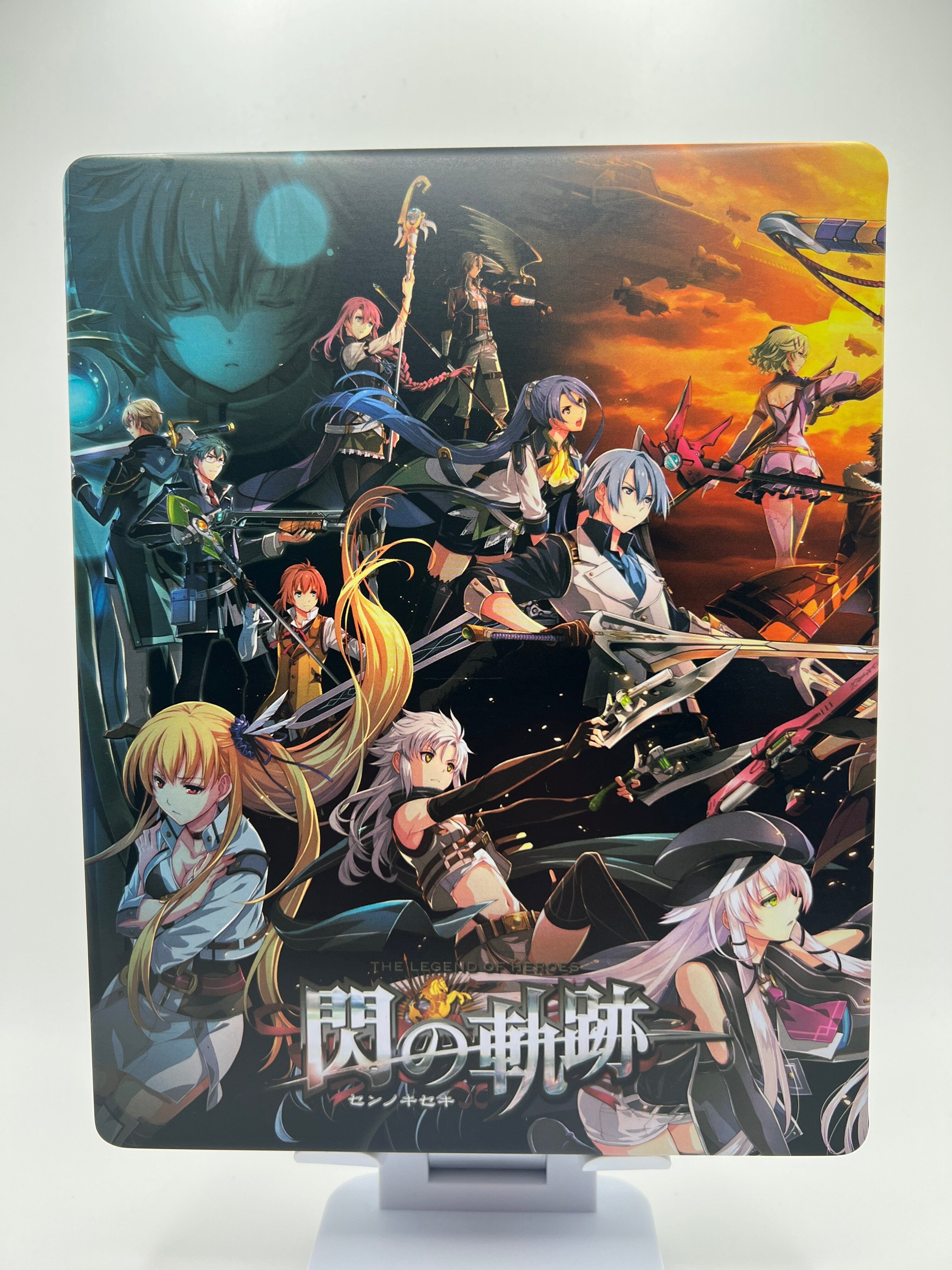 The Legend of Heroes Trails of Cold Steel 4 Custom Made Steelbook Case For (Sony PlayStation 5, Sony PlayStation 4, Xbox) New