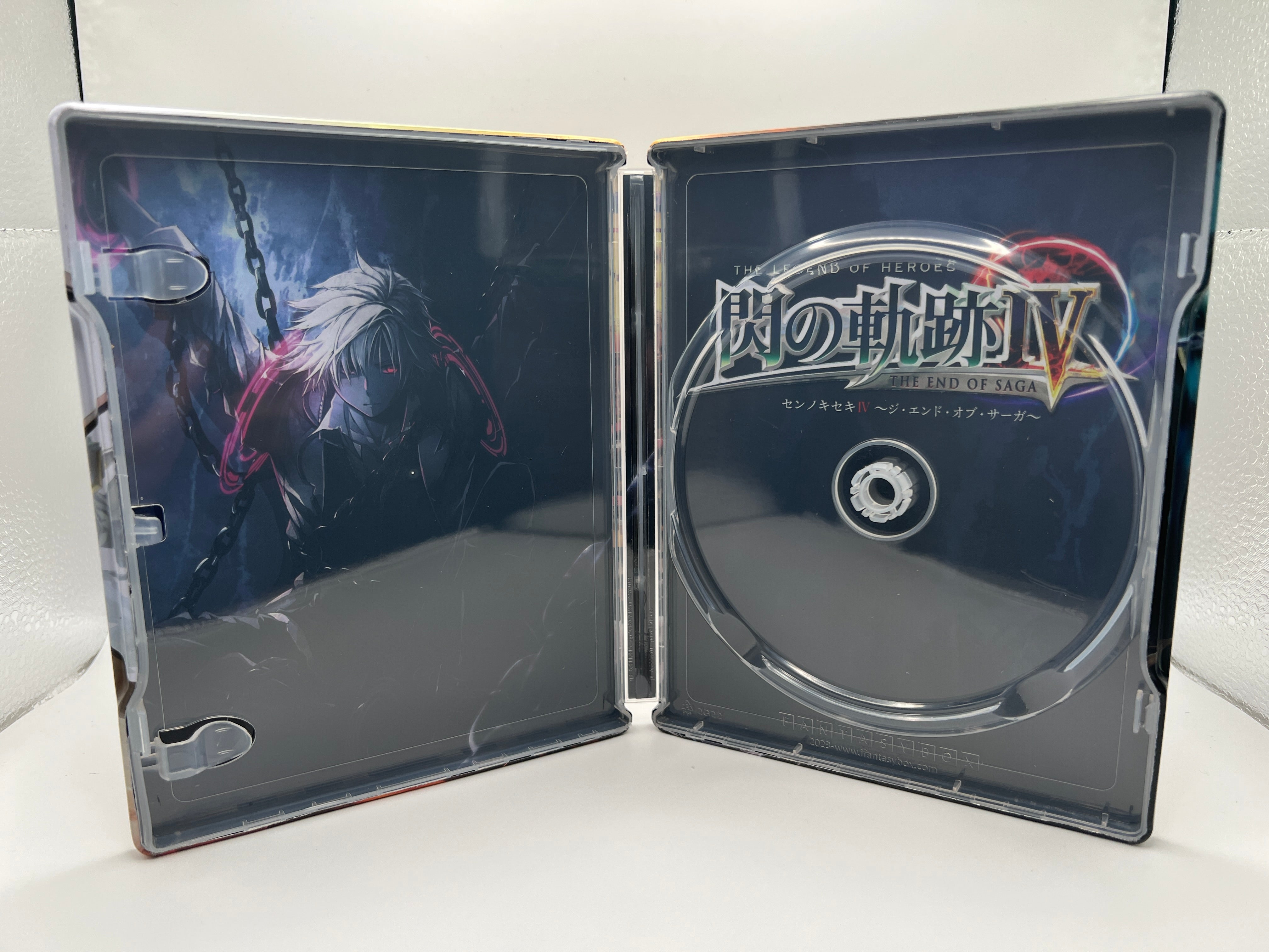 The Legend of Heroes Trails of Cold Steel 4 Custom Made Steelbook Case For (Sony PlayStation 5, Sony PlayStation 4, Xbox) New