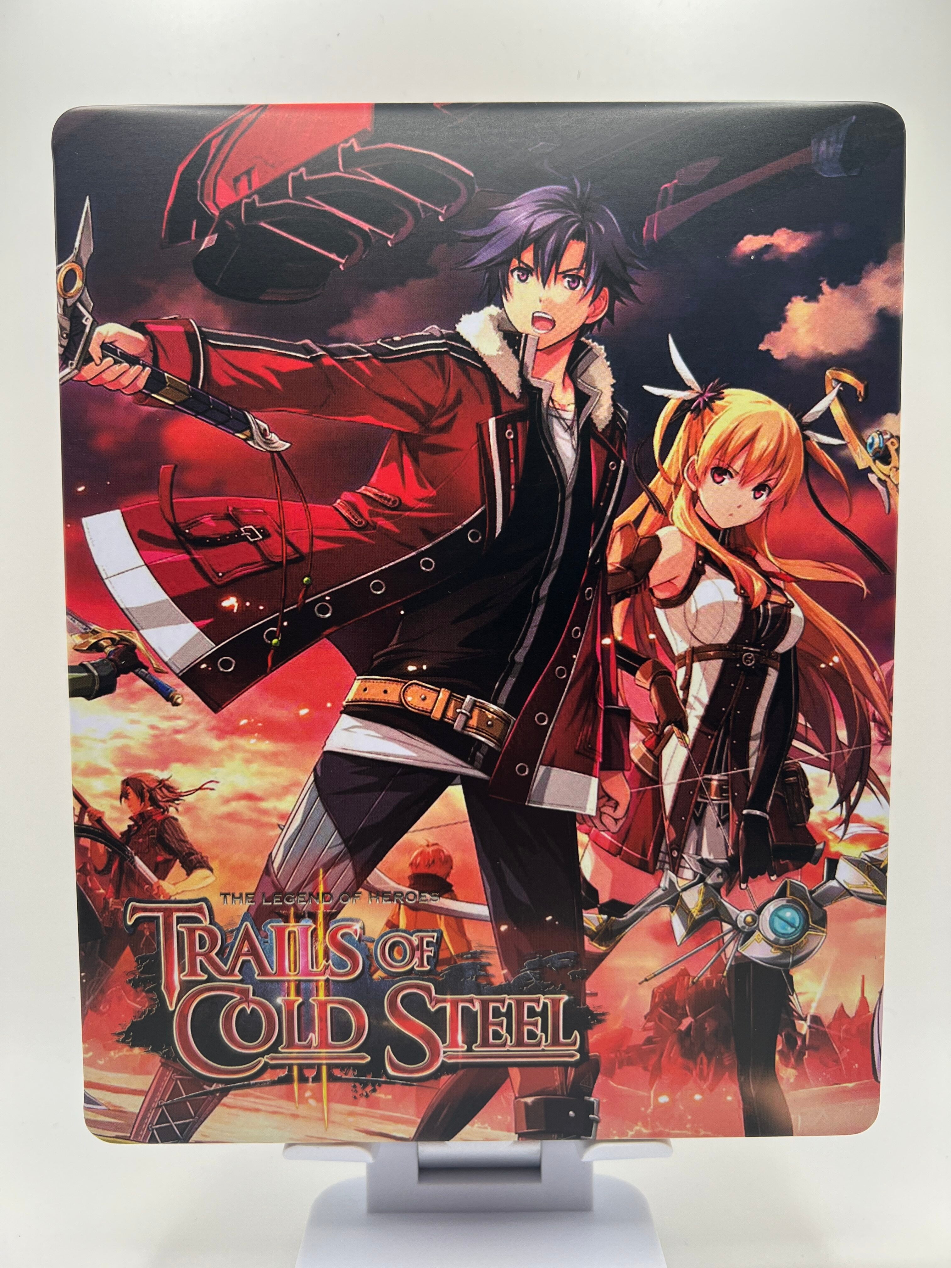 The Legend of Heroes Trails of Cold Steel 2 Custom Made Steelbook Case For (Sony PlayStation 5, Sony PlayStation 4, Xbox) New