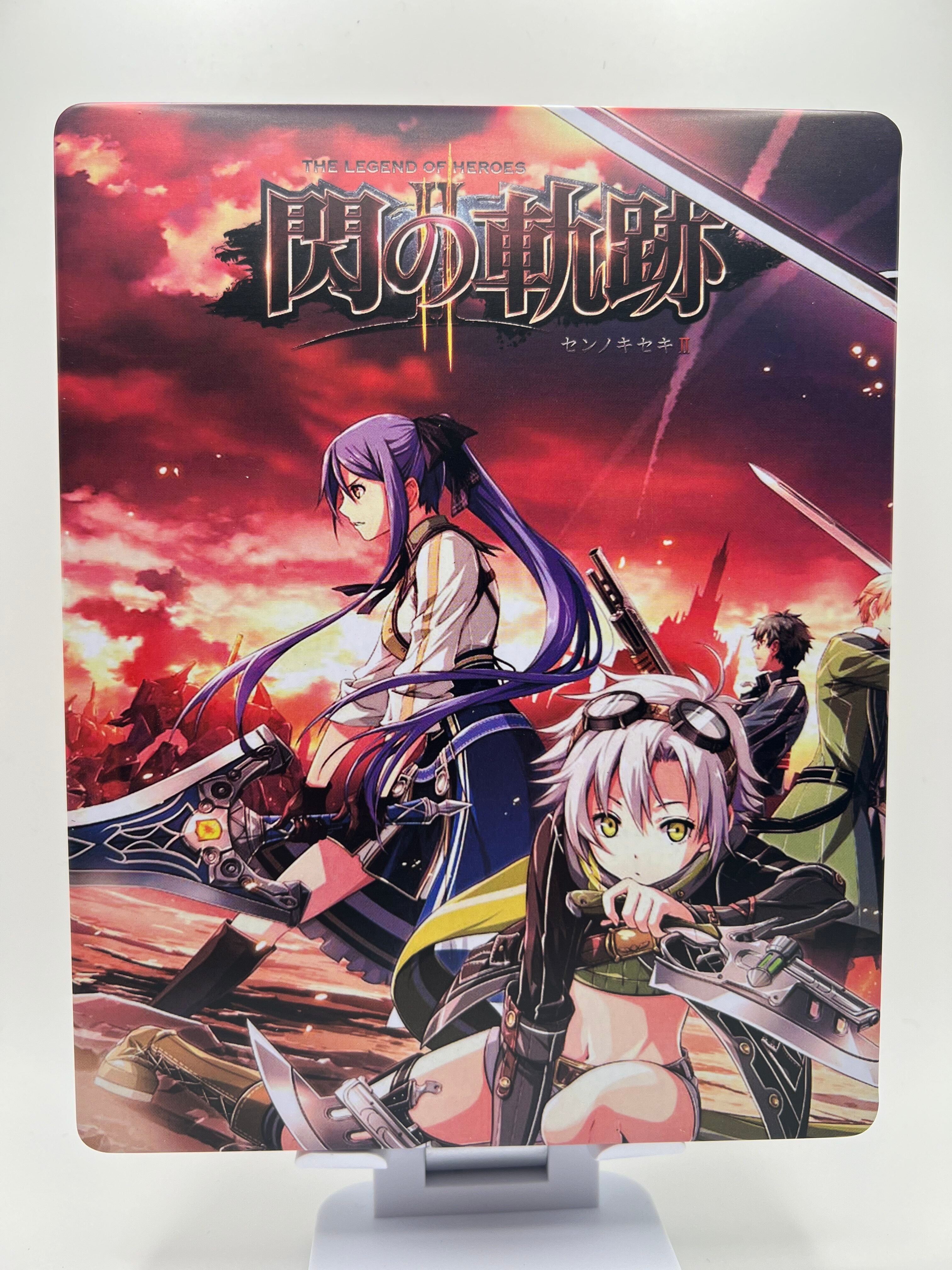 The Legend of Heroes Trails of Cold Steel 2 Custom Made Steelbook Case For (Sony PlayStation 5, Sony PlayStation 4, Xbox) New