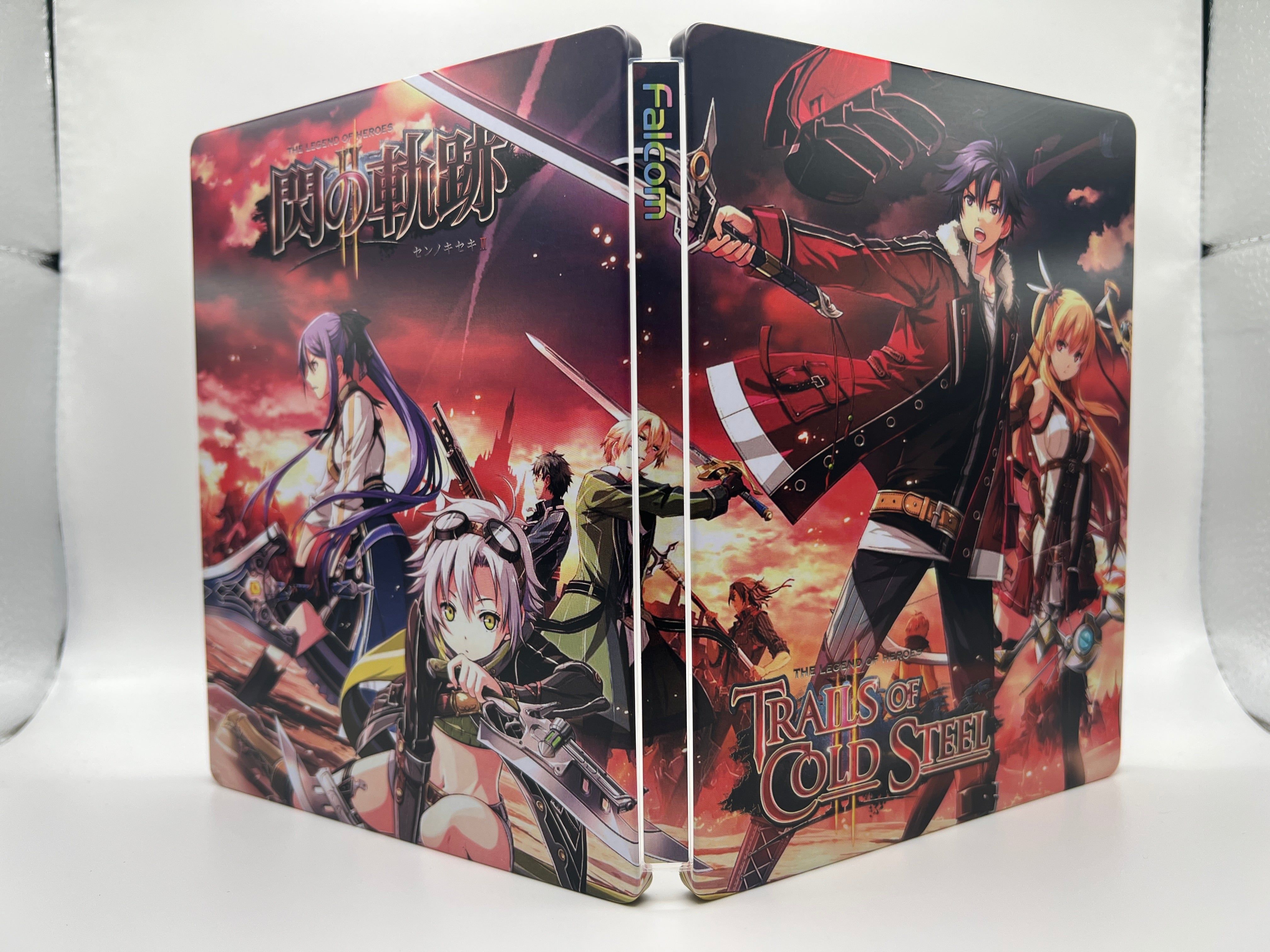 The Legend of Heroes Trails of Cold Steel 2 Custom Made Steelbook Case For (Sony PlayStation 5, Sony PlayStation 4, Xbox) New