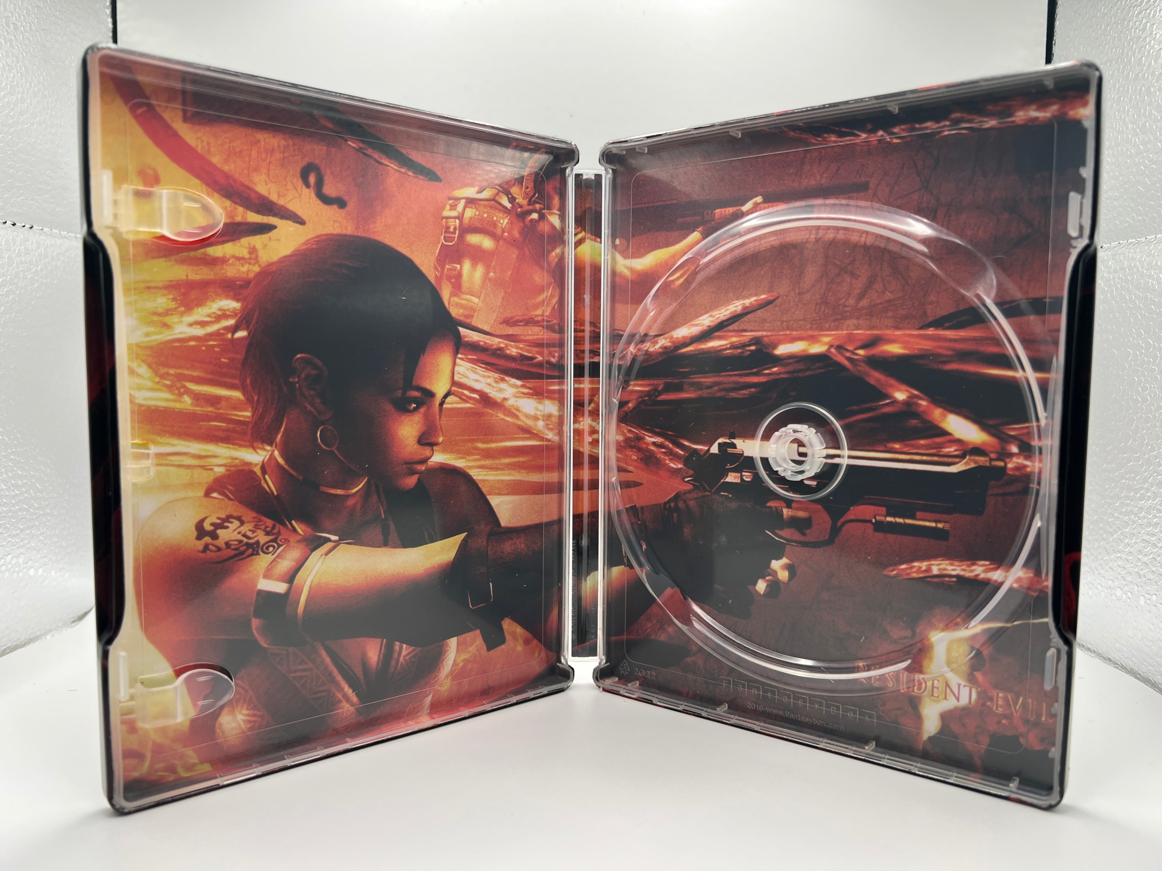 Resident Evil 5 Custom Made Steelbook Case For (Sony PlayStation 5, Sony PlayStation 4, Xbox) New