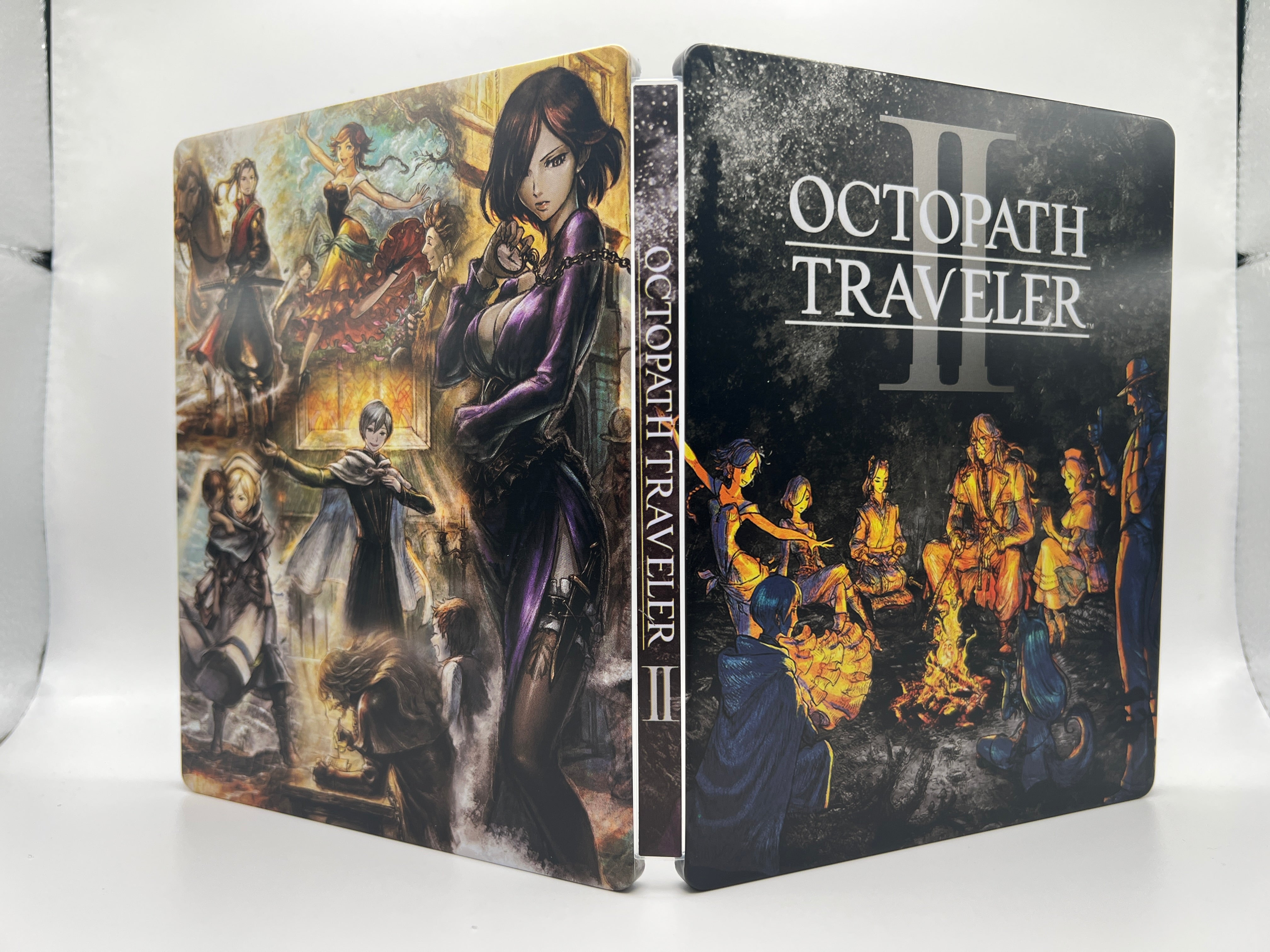 Octopath Traveler 2 Custom Made Steelbook Case For (Sony PlayStation 5, Sony PlayStation 4, Xbox) New