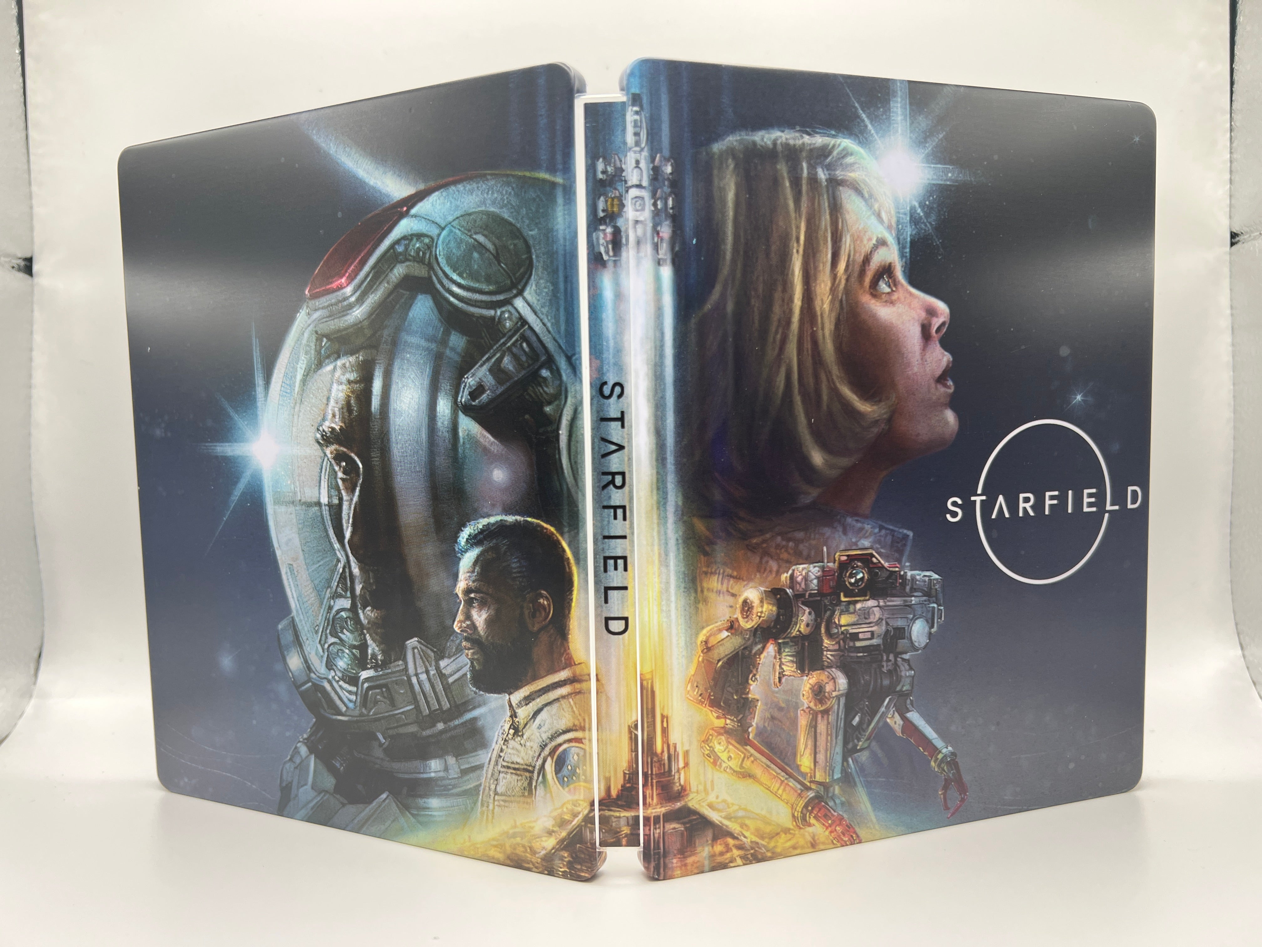 Starfield Custom Made Steelbook Case For (Sony PlayStation 5, Sony PlayStation 4, Xbox) New