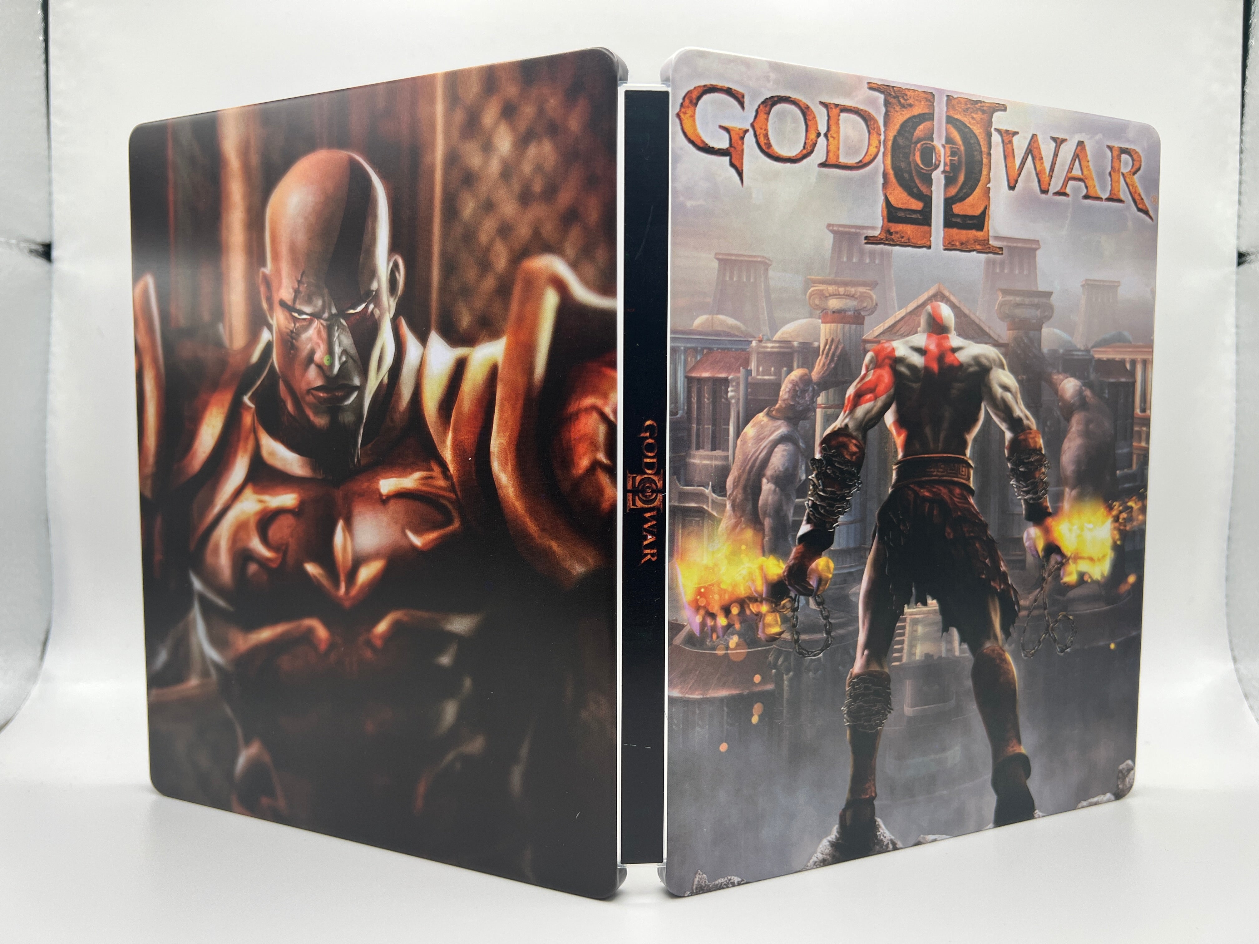 God of War II Custom made Steelbook Case only for (Sony PlayStation 5, Sony PlayStation 4, Xbox) New