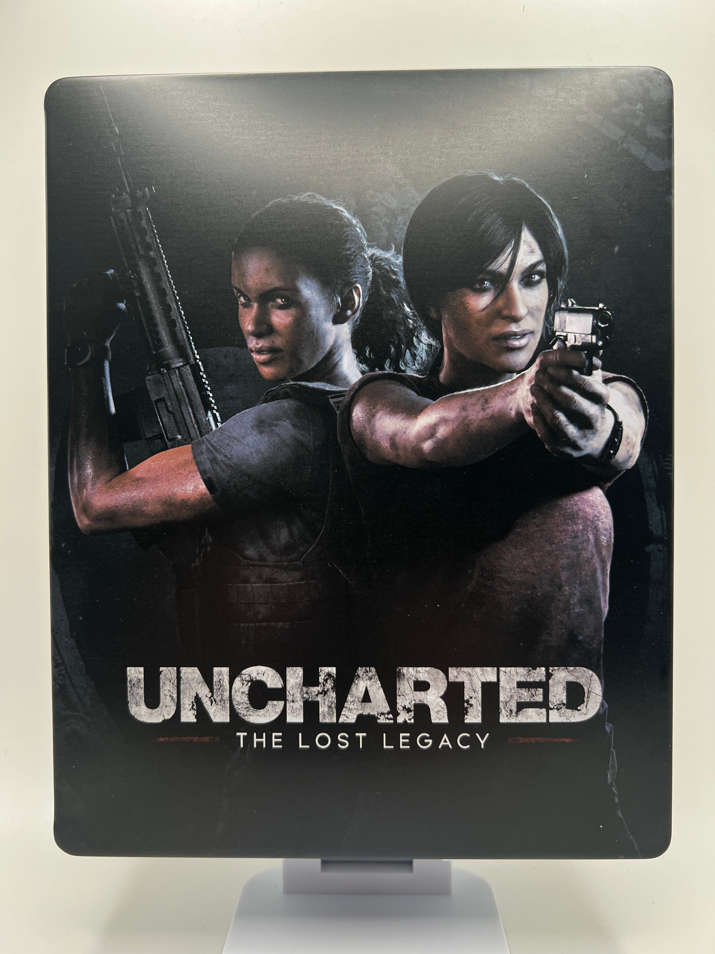 Uncharted The Lost Legacy Custom Made Steelbook Case For (Sony PlayStation 5, Sony PlayStation 4, Xbox) New