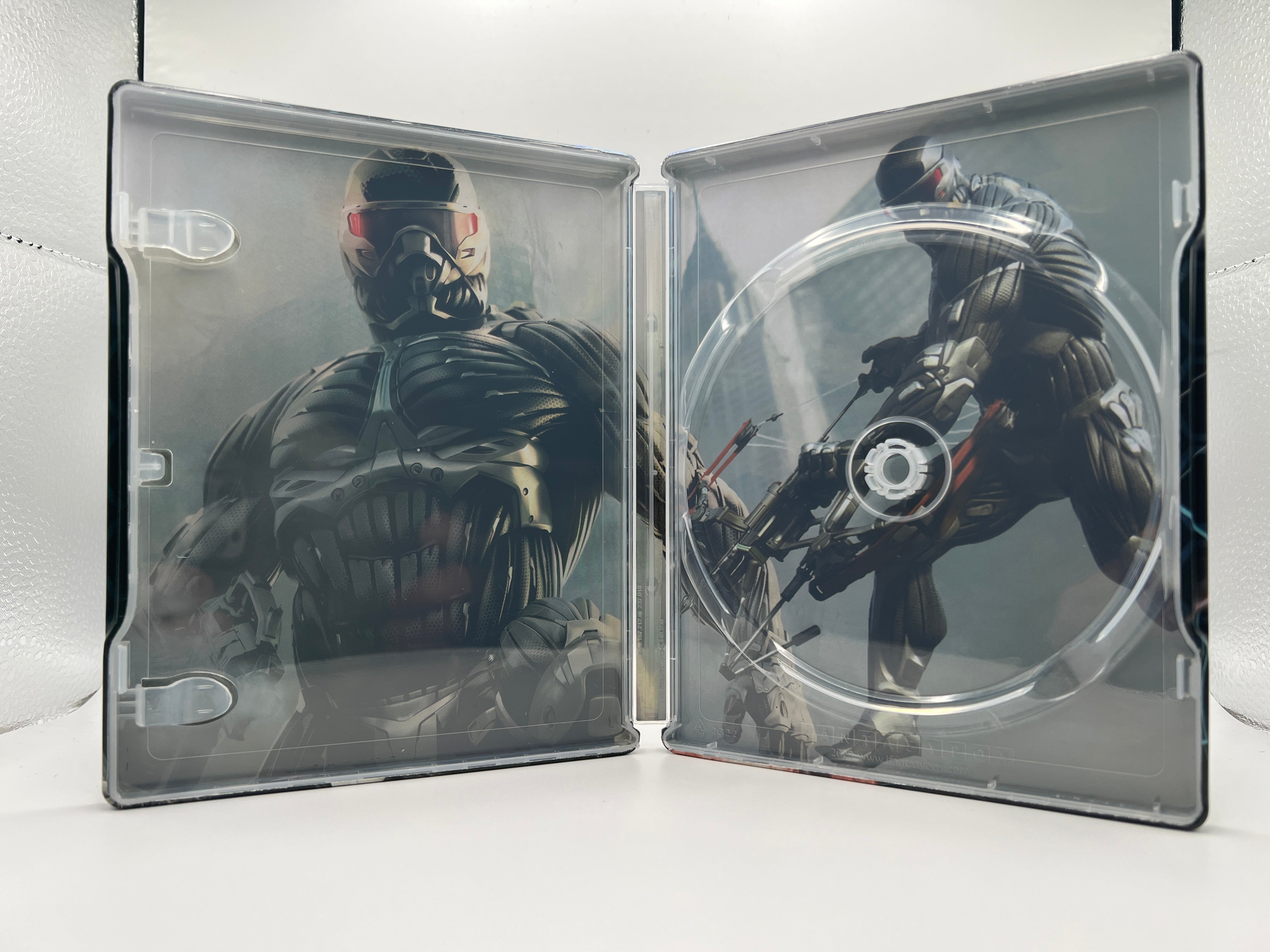 Crysis Remastered Trilogy Custom Made Steelbook Case For (Sony PlayStation 5, Sony PlayStation 4, Xbox) New