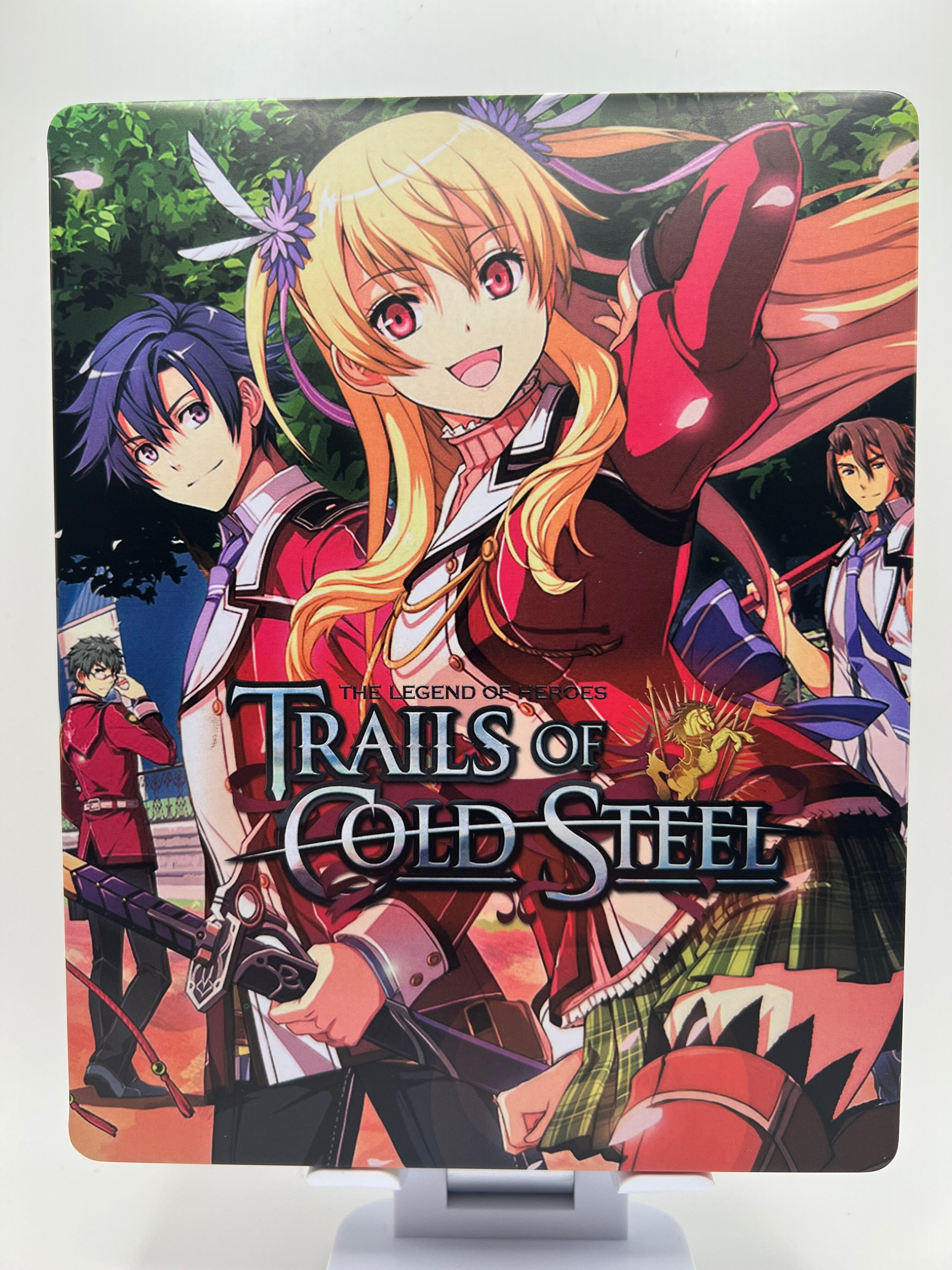 The Legend of Heroes Trails of Cold Steel Custom Made Steelbook Case For (Sony PlayStation 5, Sony PlayStation 4, Xbox) New