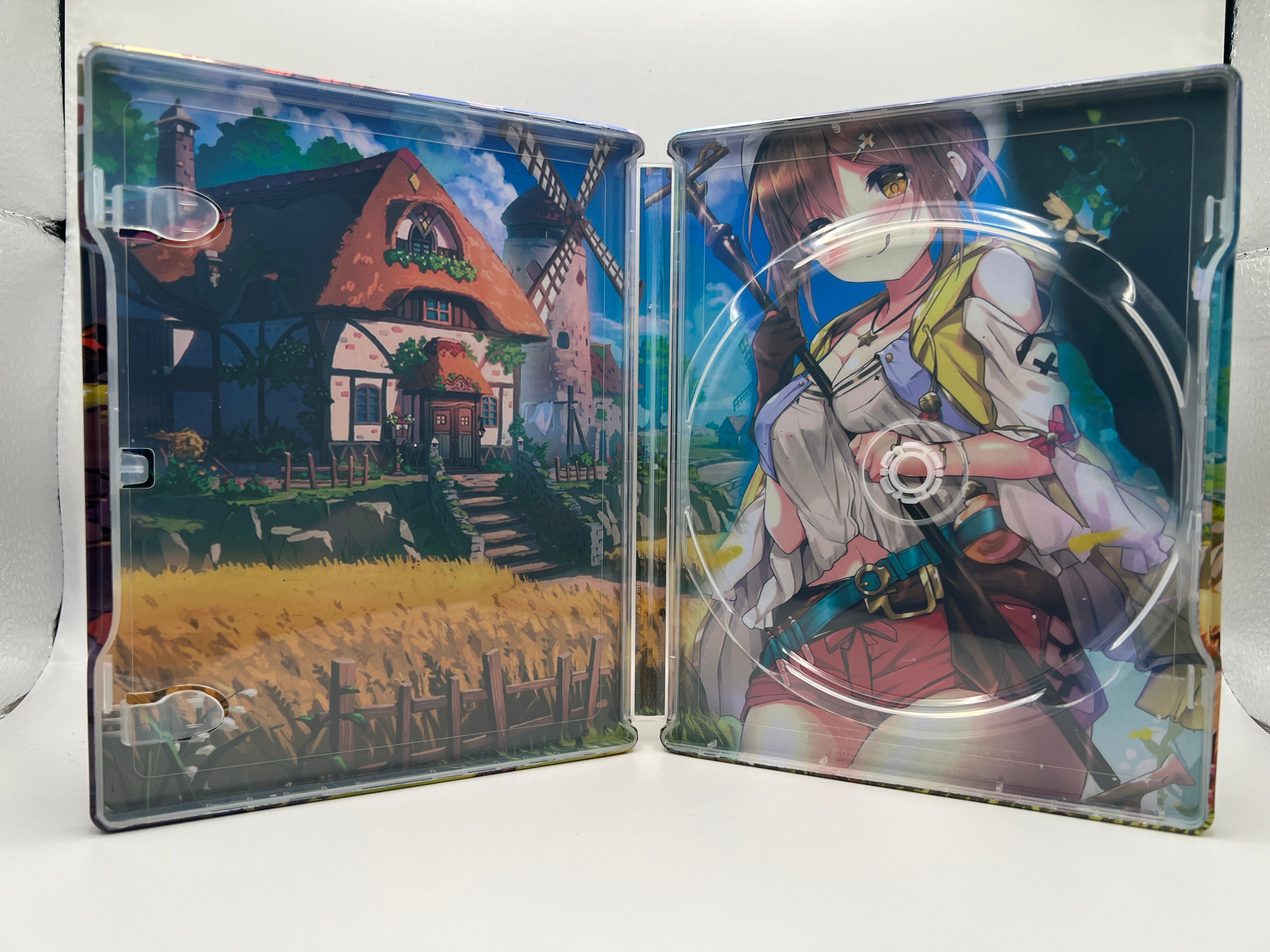 Atelier Ryza Ever Darkness & the Secret Hideout Custom Made Steelbook Case For (Sony PlayStation 5, Sony PlayStation 4, Xbox) New